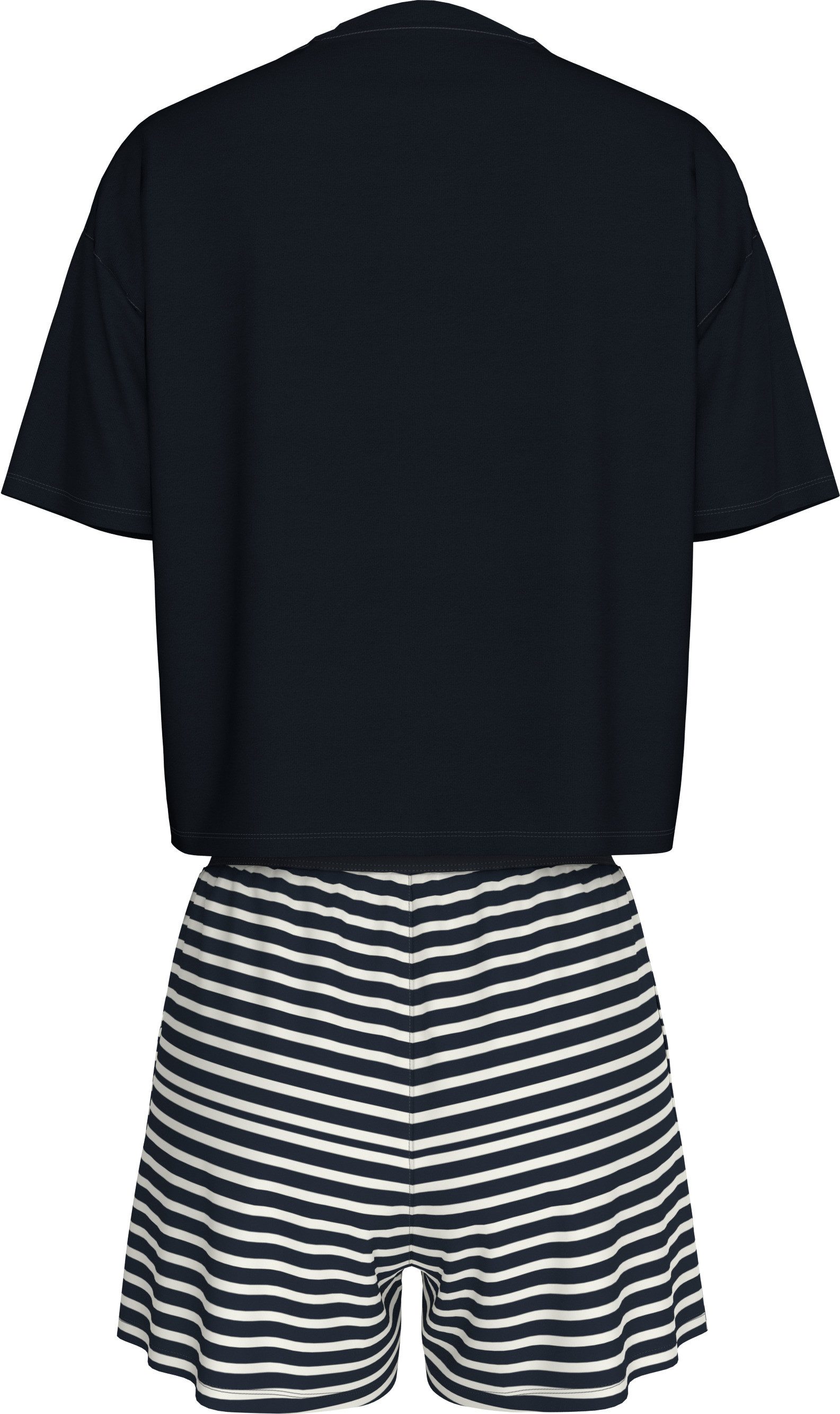 Tommy Hilfiger Underwear Pyjama SS PRT PJ SHORT SET (set, 2-delig, 2-delig)