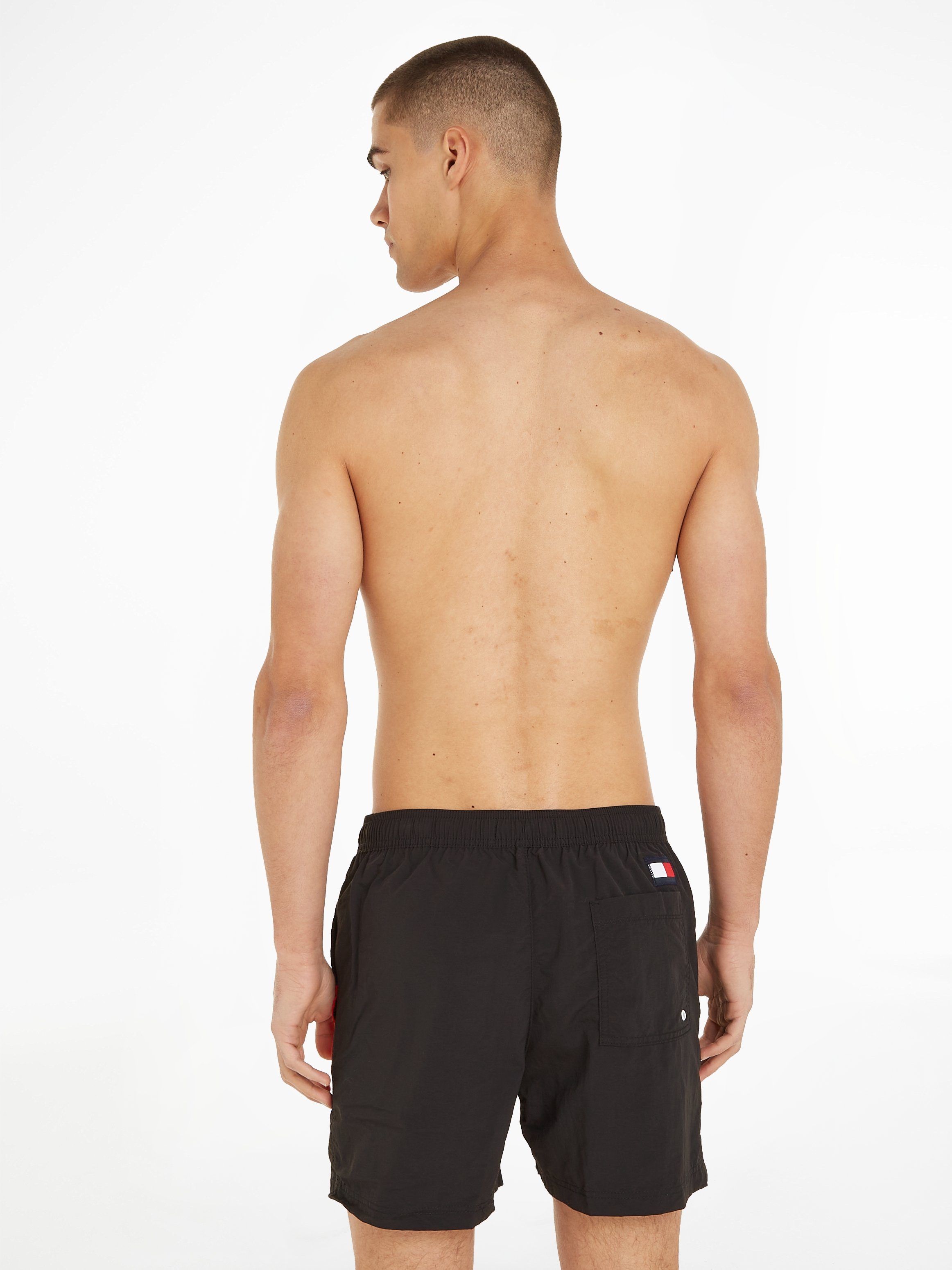 Tommy Hilfiger Swimwear Zwemshort SF MEDIUM DRAWSTRING met tommy hilfiger merklabel