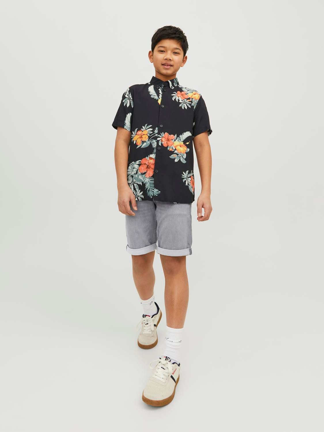 Jack & Jones Junior Jeansshort JJIRICK JJICON SHORTS GE