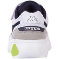kappa sneakers met een voor kindervoeten geschikte pasvorm wit