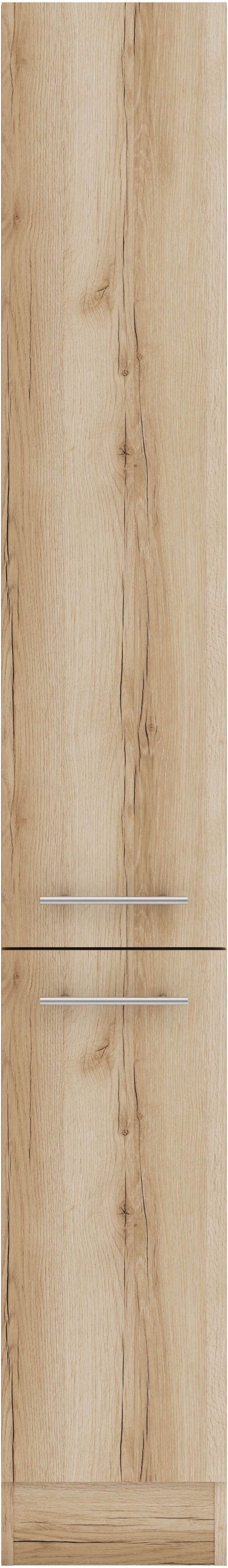 OPTIFIT Apothekerskast Bella Breedte 30 cm, hoogte 206,8 cm, 2 uittrekken