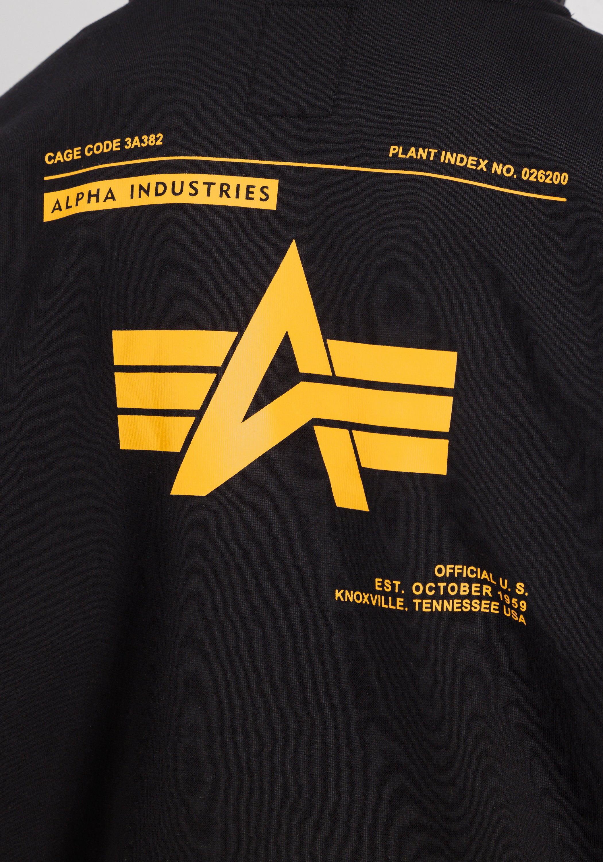Alpha Industries Hoodie Men Hoodies Logo BP Hoody