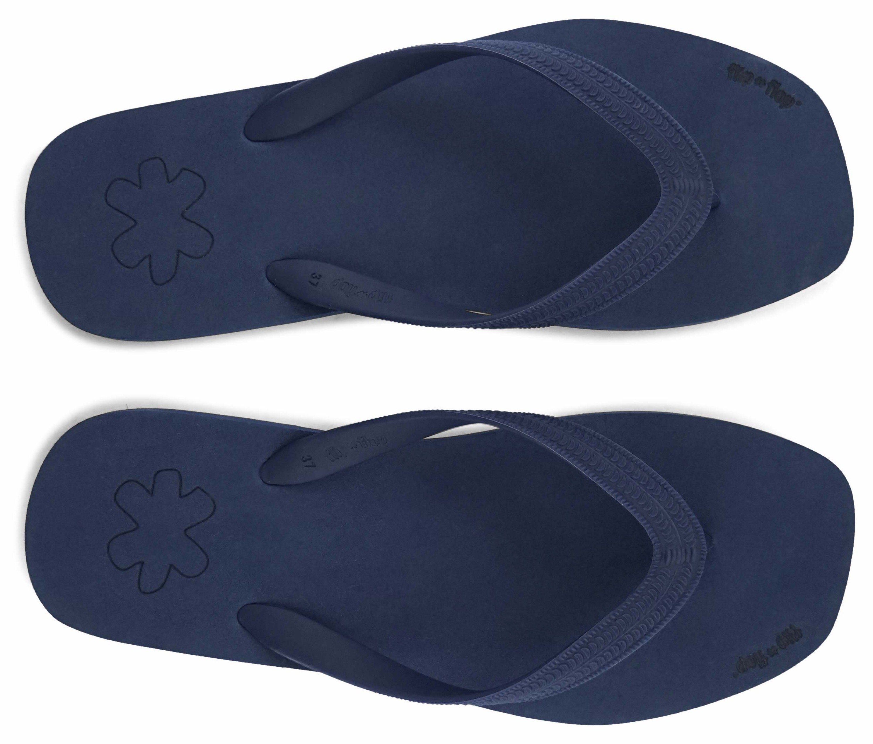 Flip Flop Teenslippers Originals*edge , zomerschoen, slippers, poolslides in lichte vierkante vorm