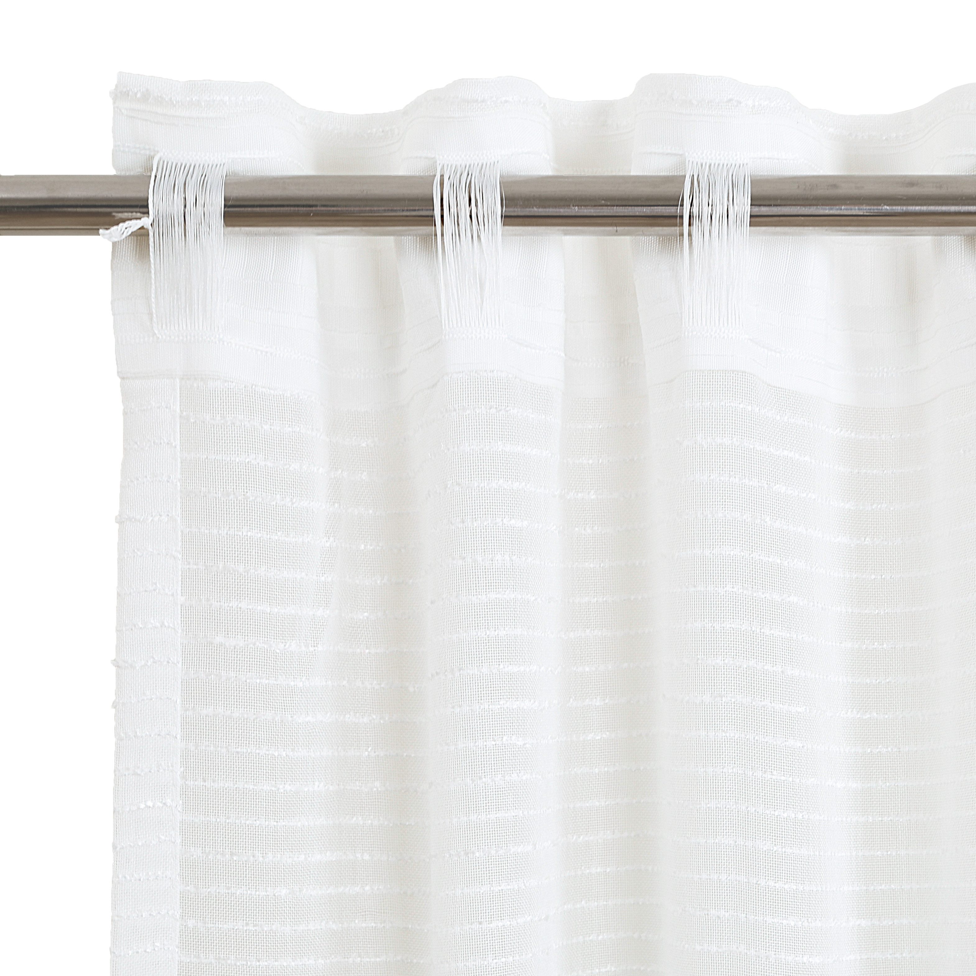 Home affaire Gordijn Authal Jacquard gordijn met chenille draad (1 stuk)