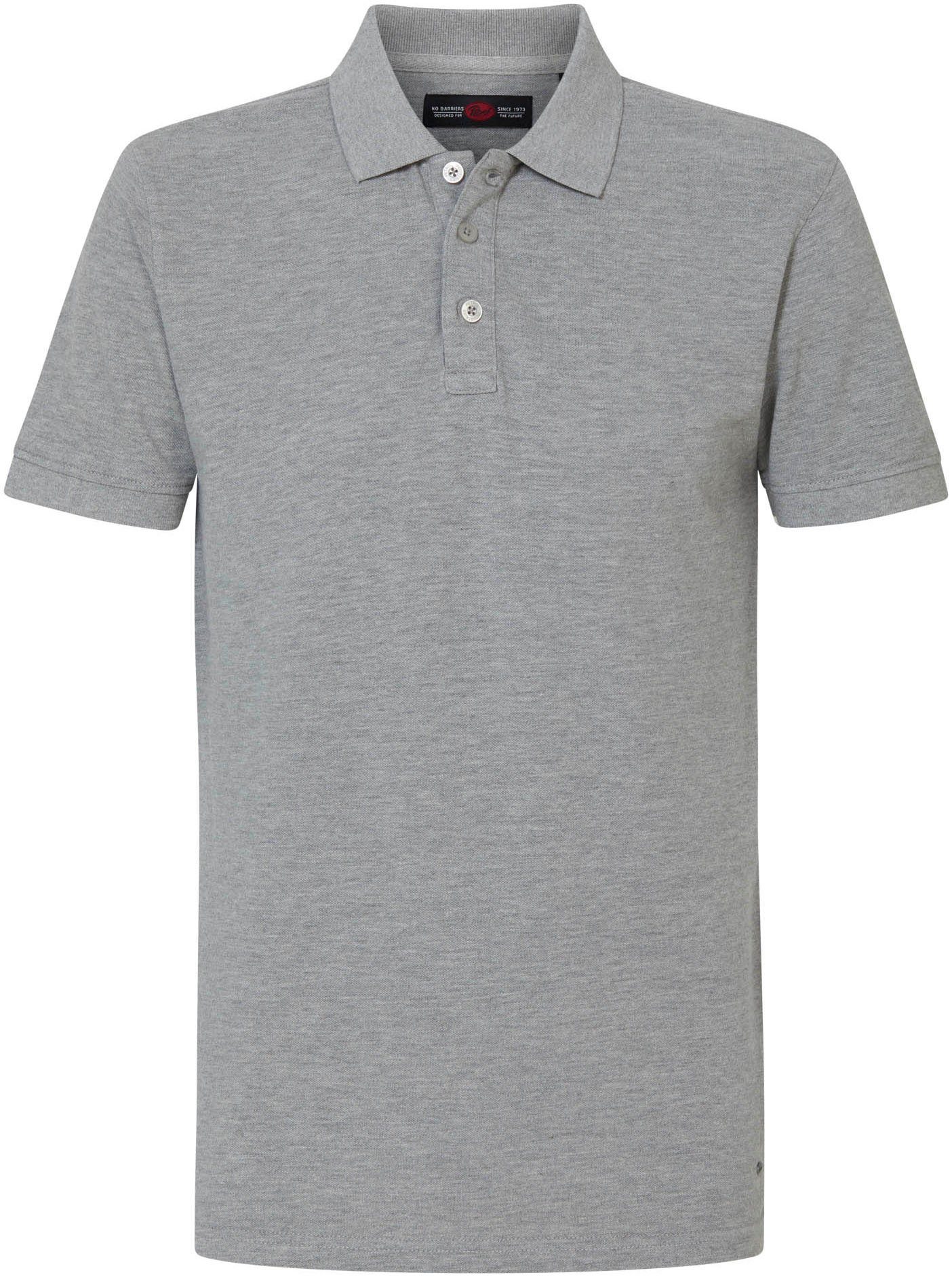 Petrol Industries Poloshirt met knoopsluiting