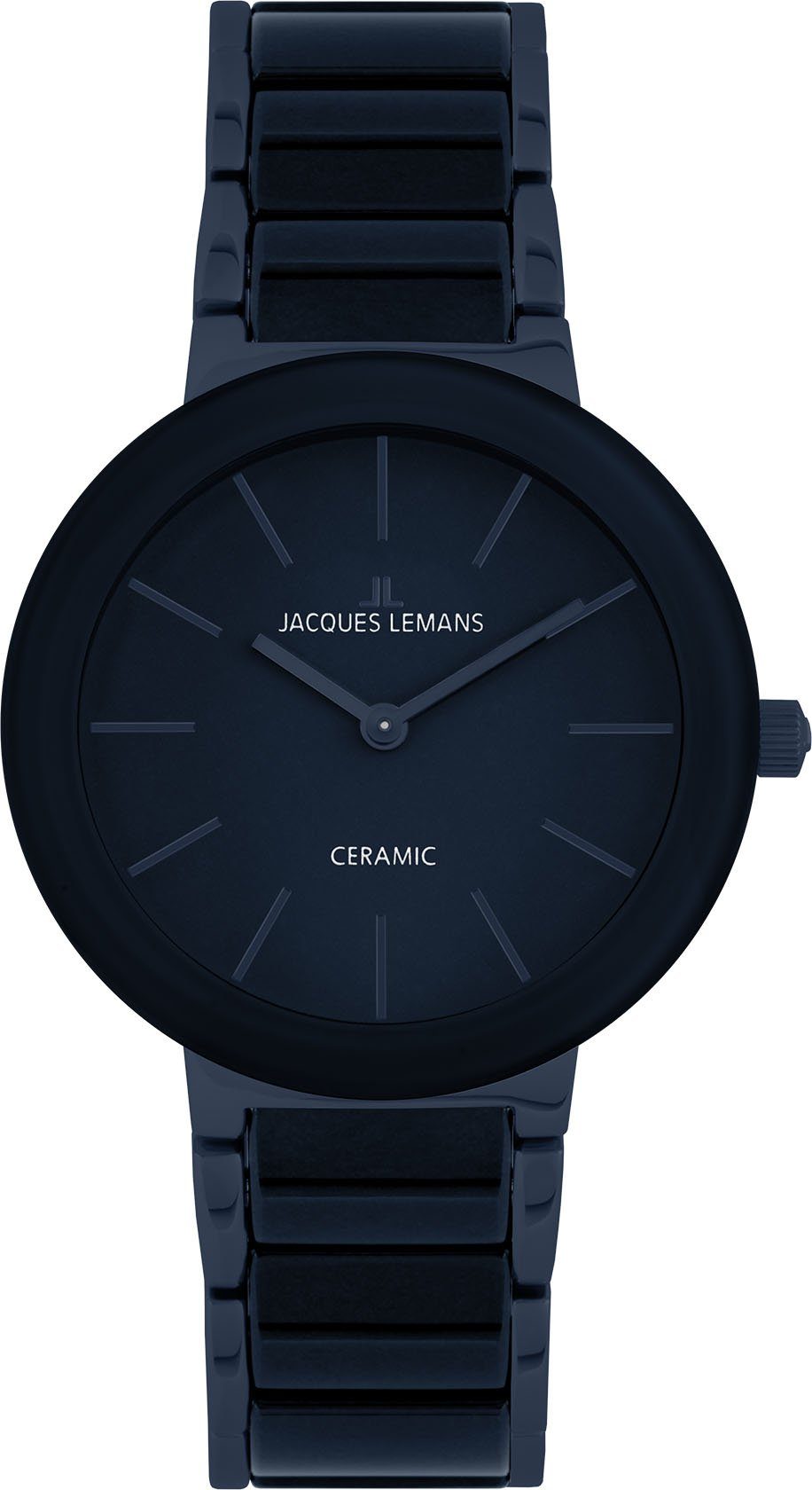 Jacques Lemans Keramisch horloge Monaco, 42-7W Quartz horloge, armbanduhr, dameshorloge, gehard Crystex-glas