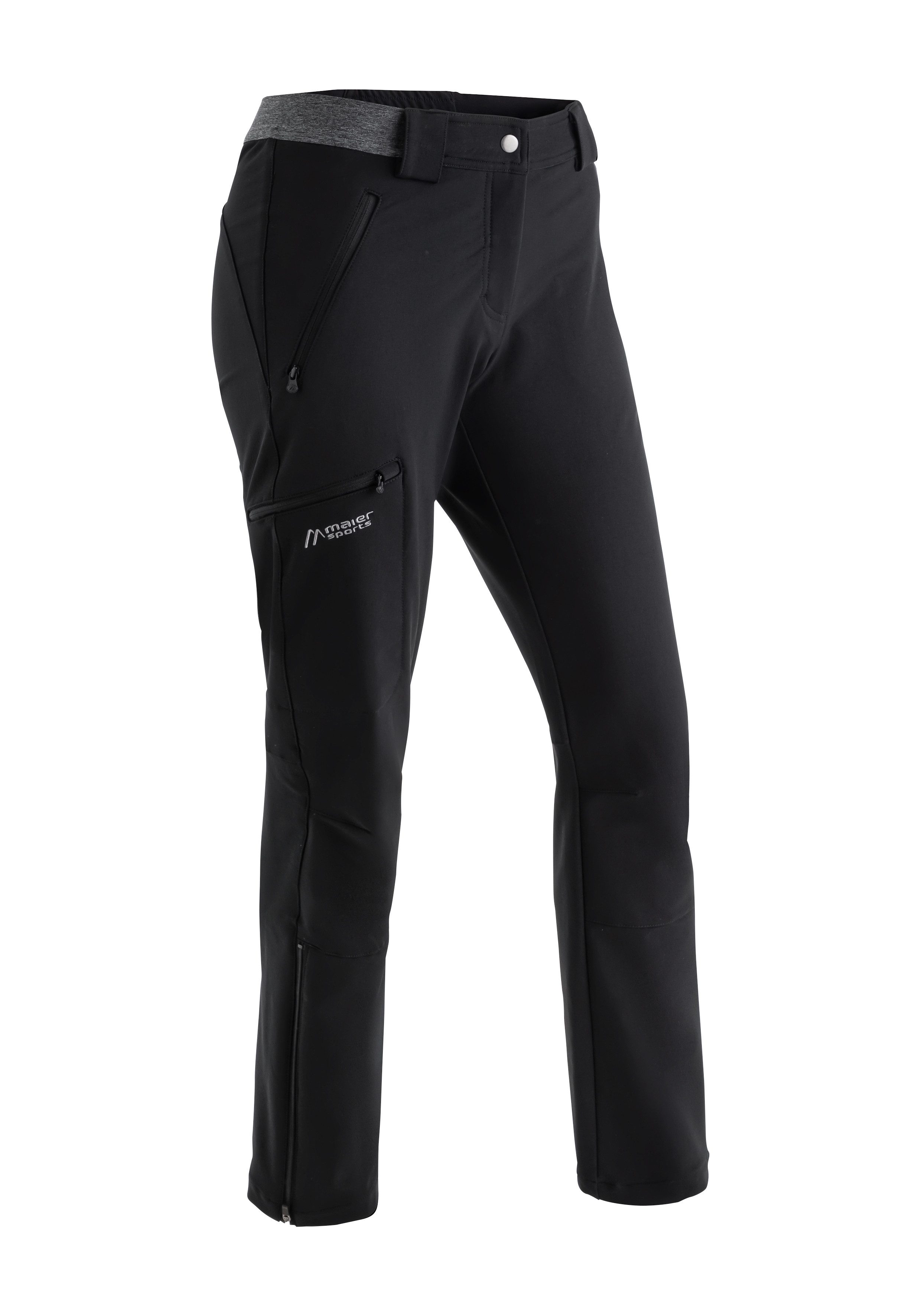 Maier Sports Functionele broek Norit winter W Dames winter trekkingbroek, ademende outdoorbroek, regular fit