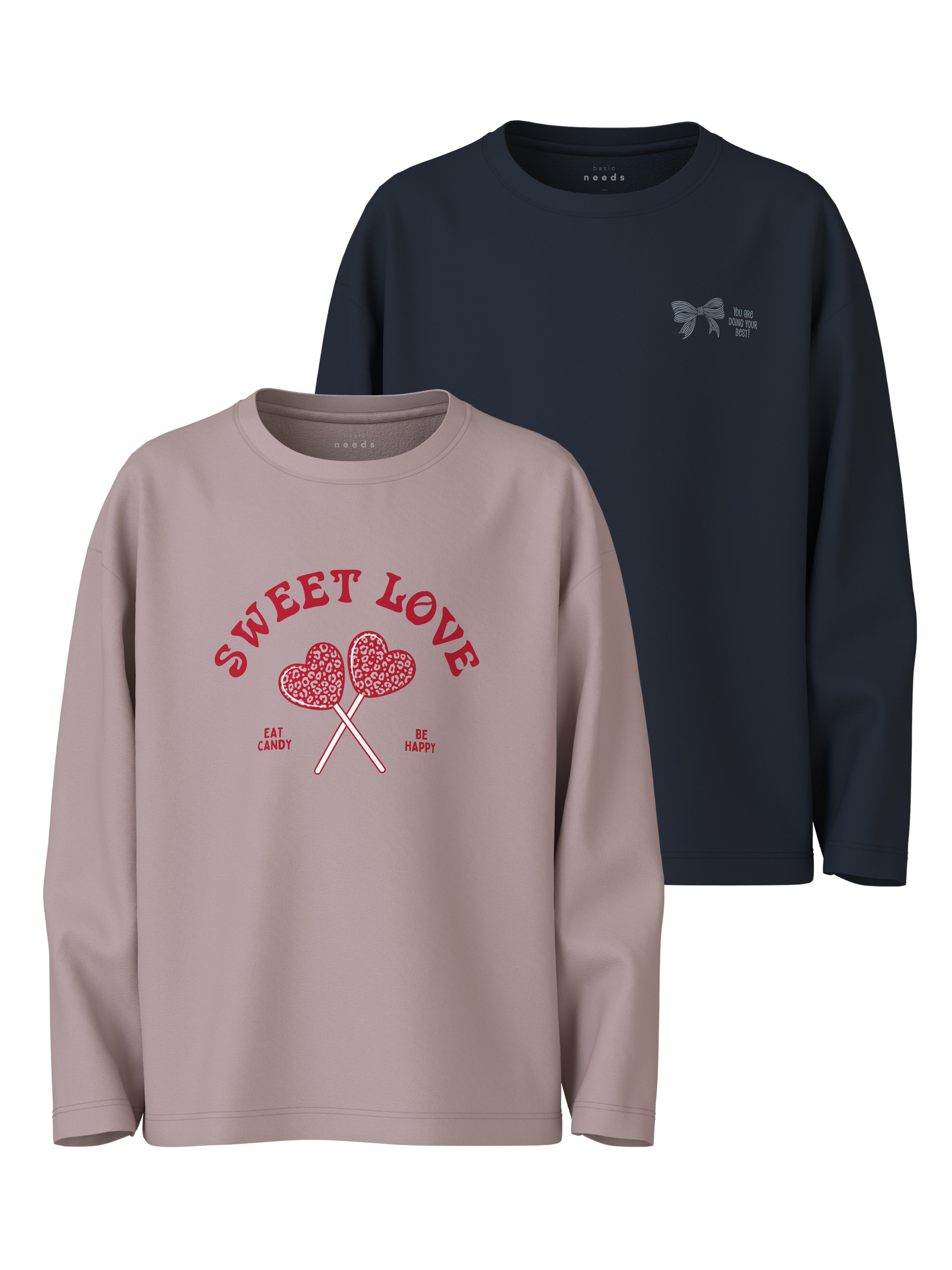 Name It Shirt met lange mouwen NKFVEEN 2P LS RLX TOP