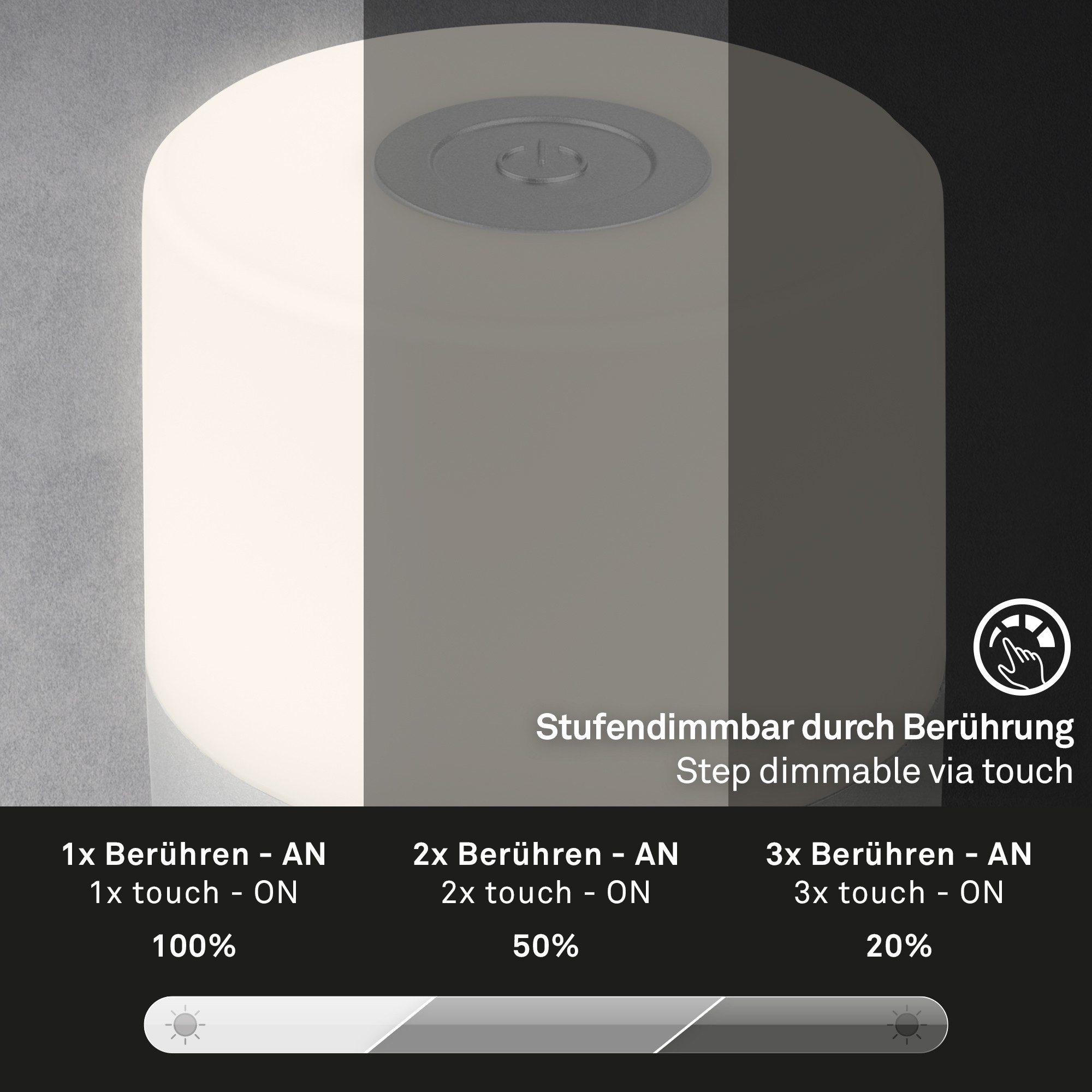 Briloner Leuchten Tafellamp SMAL