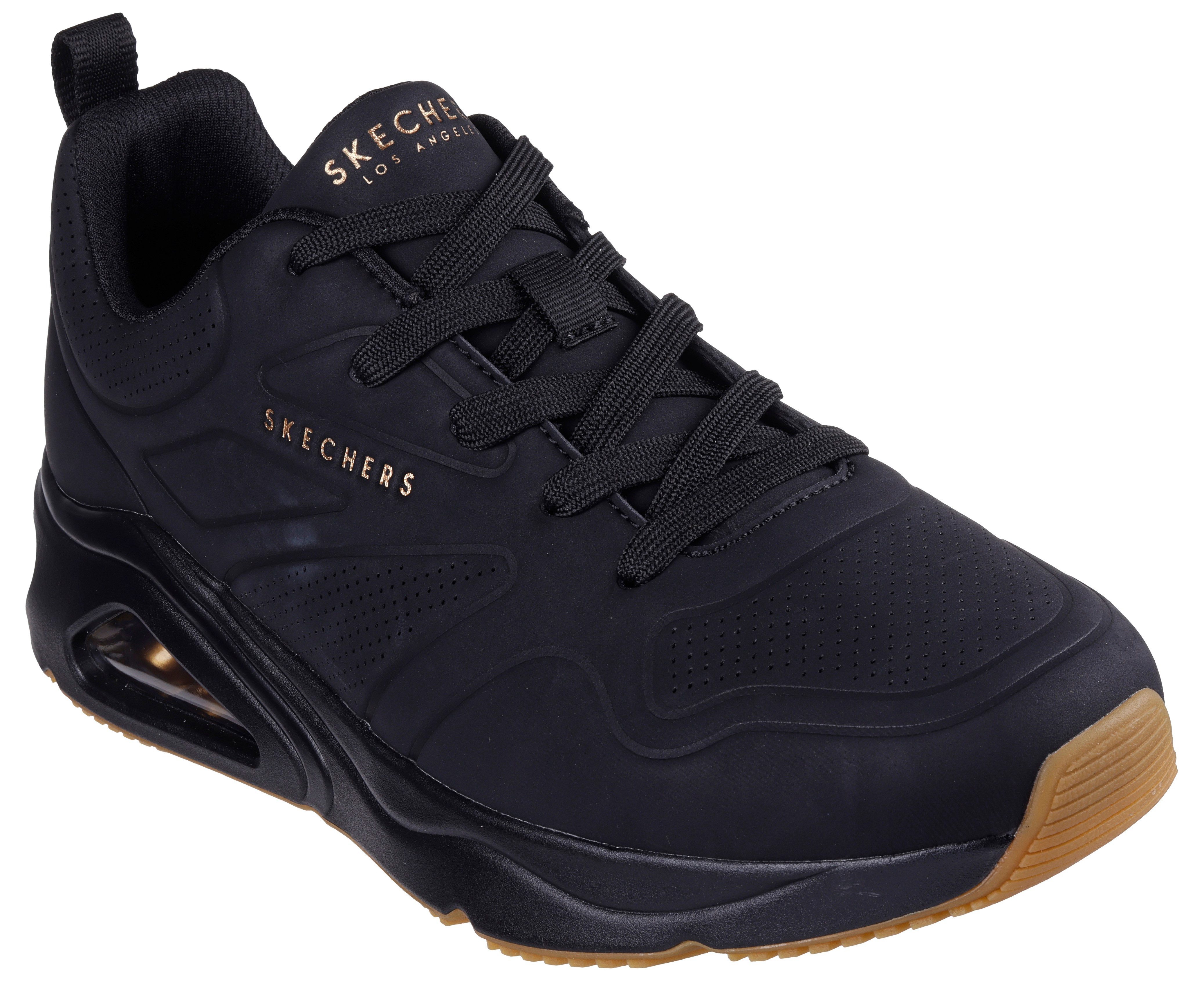 Skechers Sneakers TRES-AIR UNO freizeitschoen, lage schoen, veterschoen met skech-air-luchtkussens