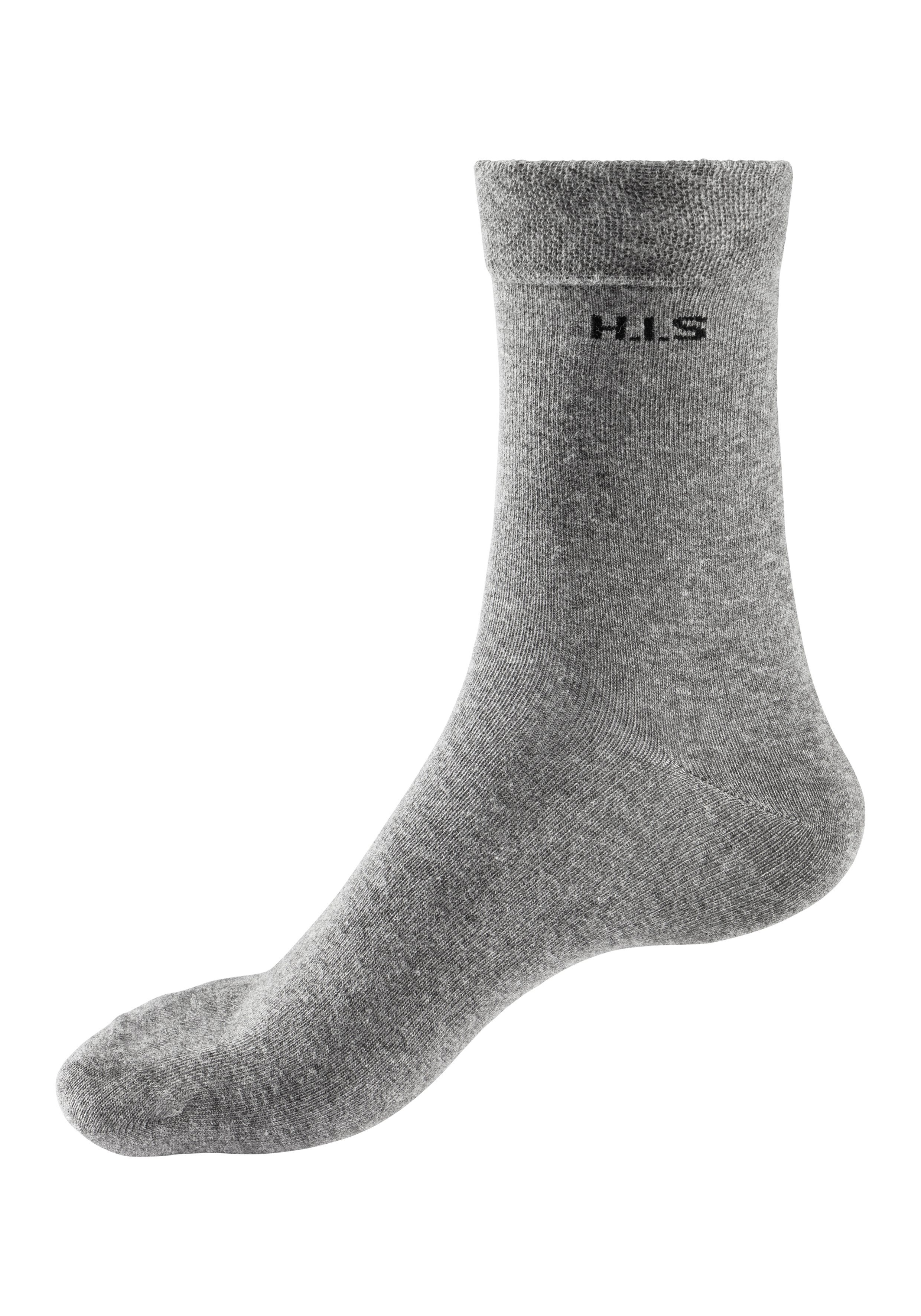 H.I.S Sokken met knelvrije boord (set, 4 paar)