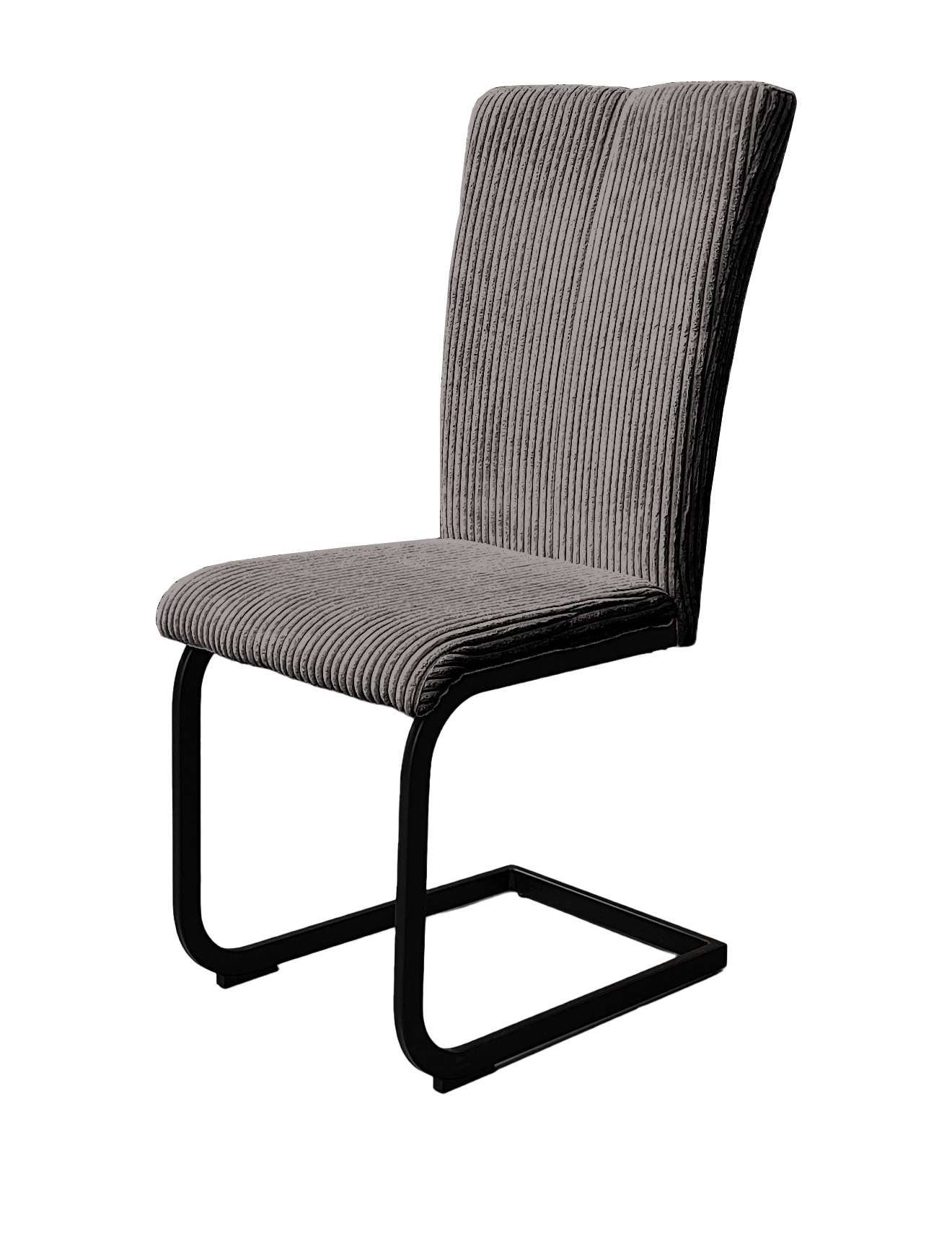 Home affaire Eethoek Oliver Hoekbank met golfvering in de zitting, tafel massief eiken (set, 4-delig)
