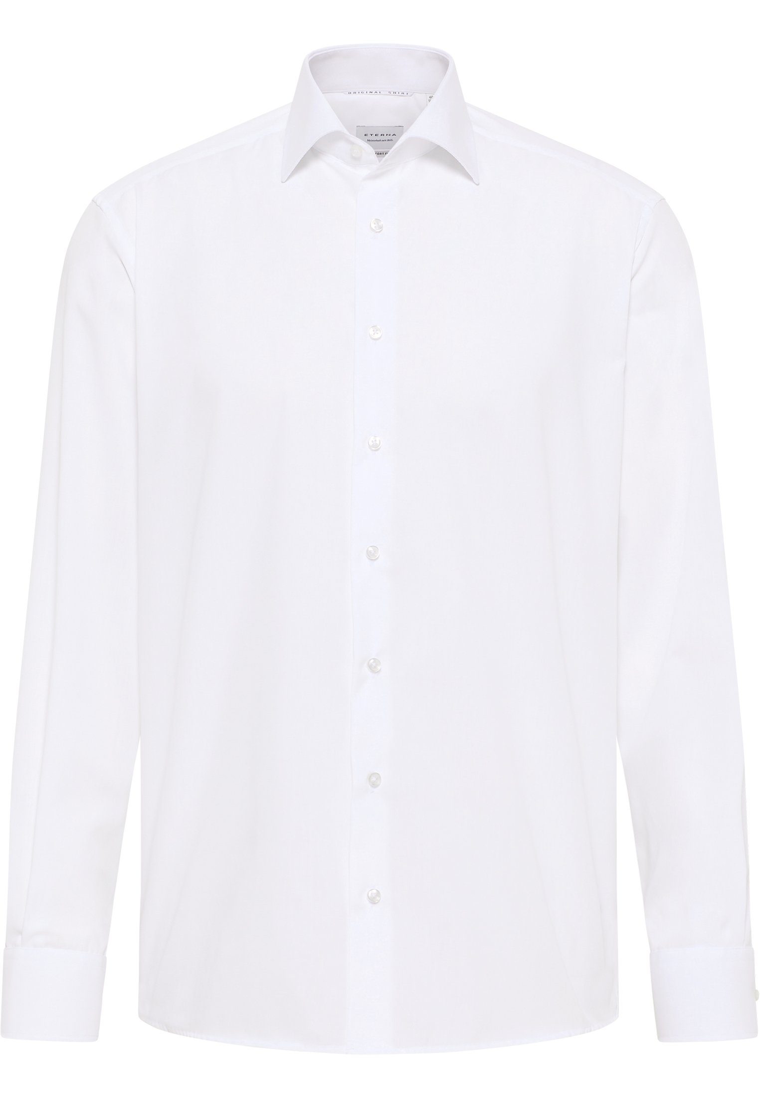 Eterna Overhemd met lange mouwen Comfort fit NON IRON (strijkvrij)