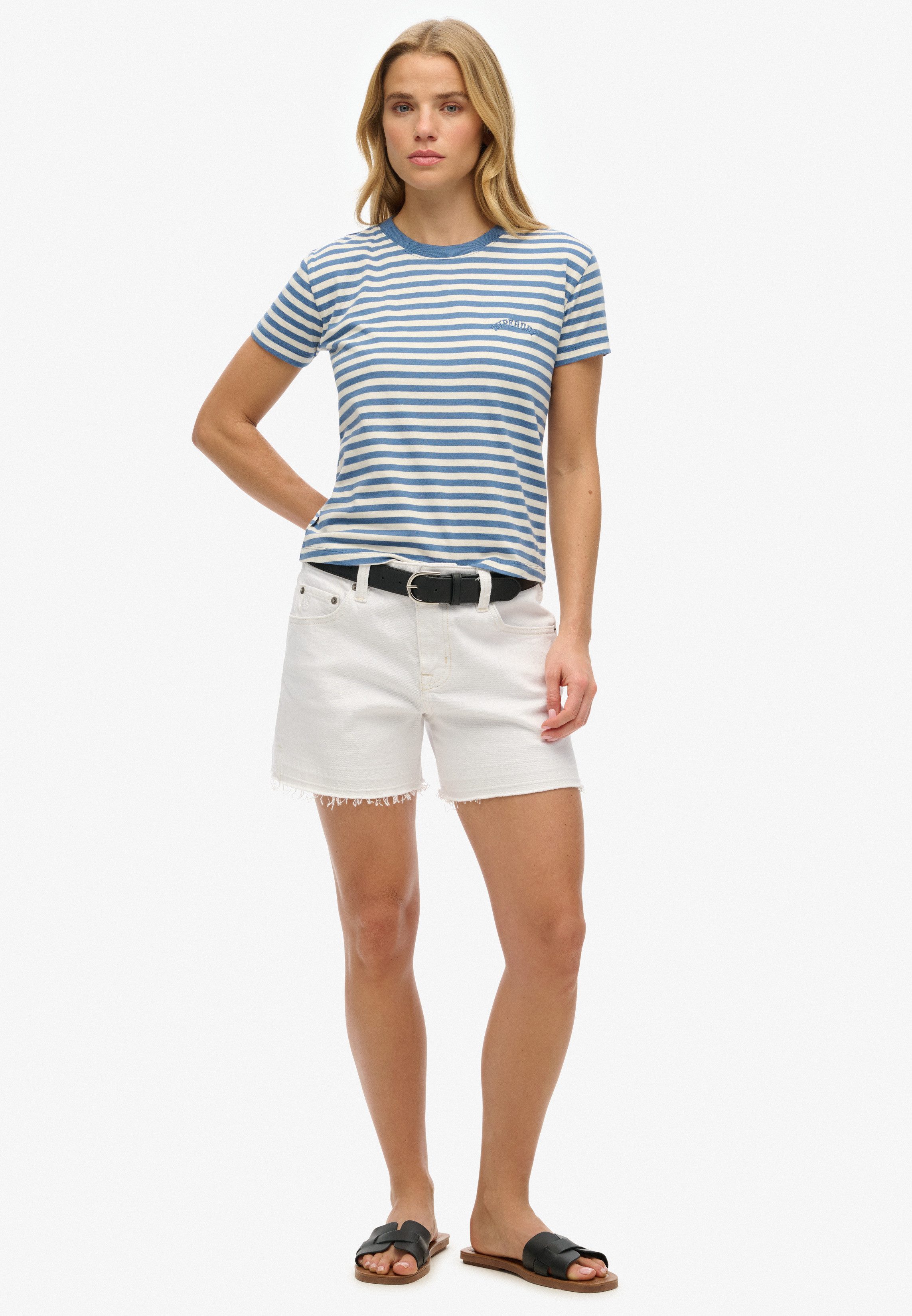 Superdry T-shirt ESSENTIAL LOGO STR FITTED TEE