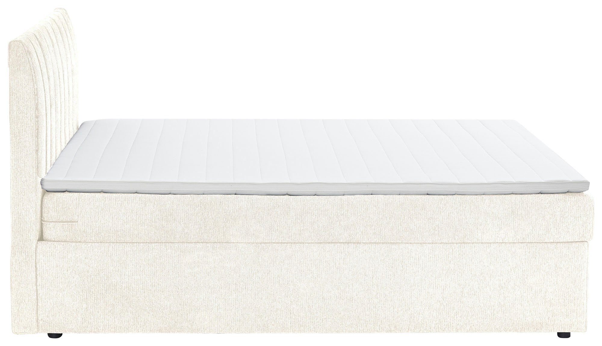 ATLANTIC home collection Boxspring Alva optioneel met matras en matrastopper