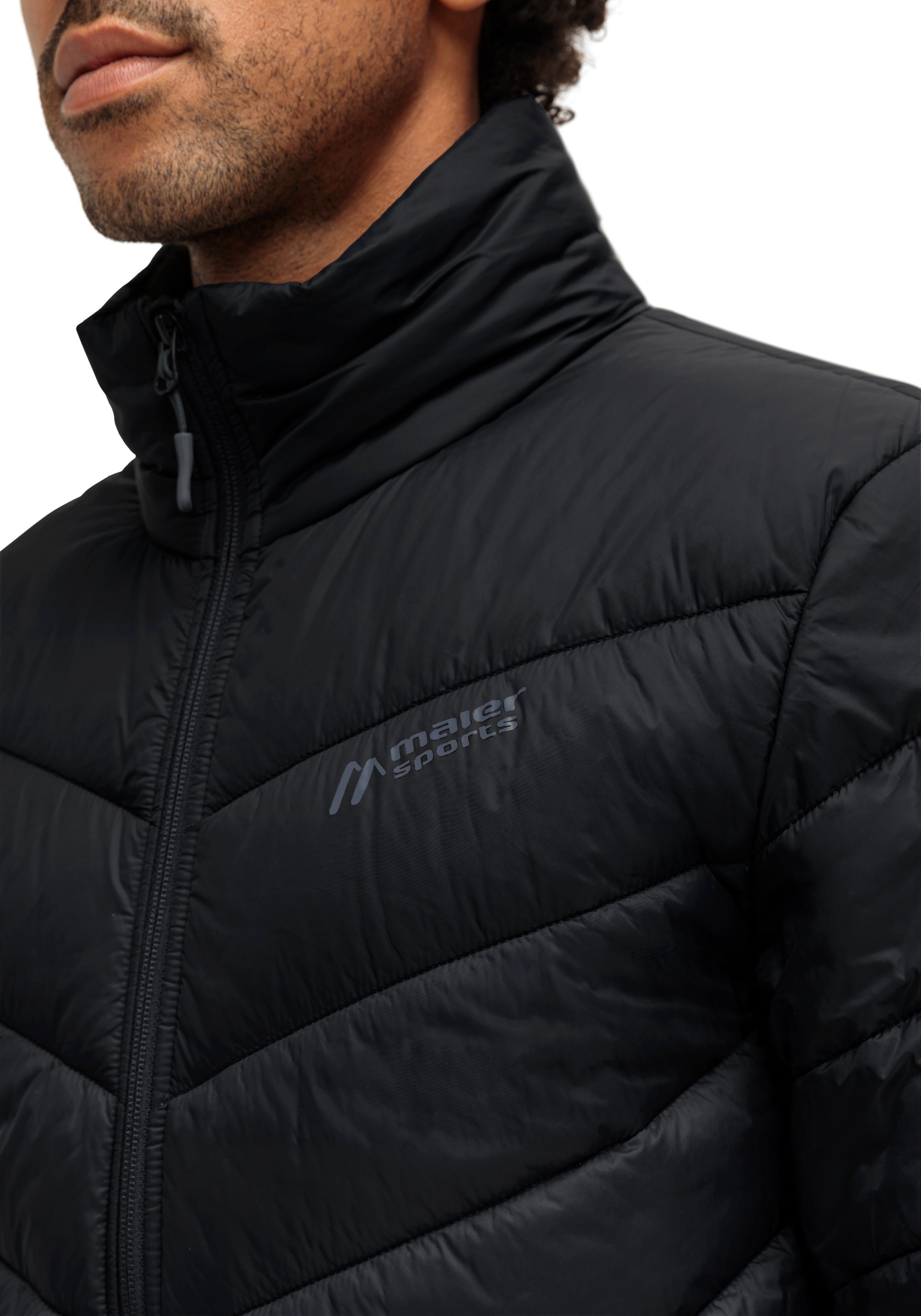 Maier Sports Outdoorjack Alvar Heren gewatteerde jas, ademende wandeljas met mTHERM-vulling