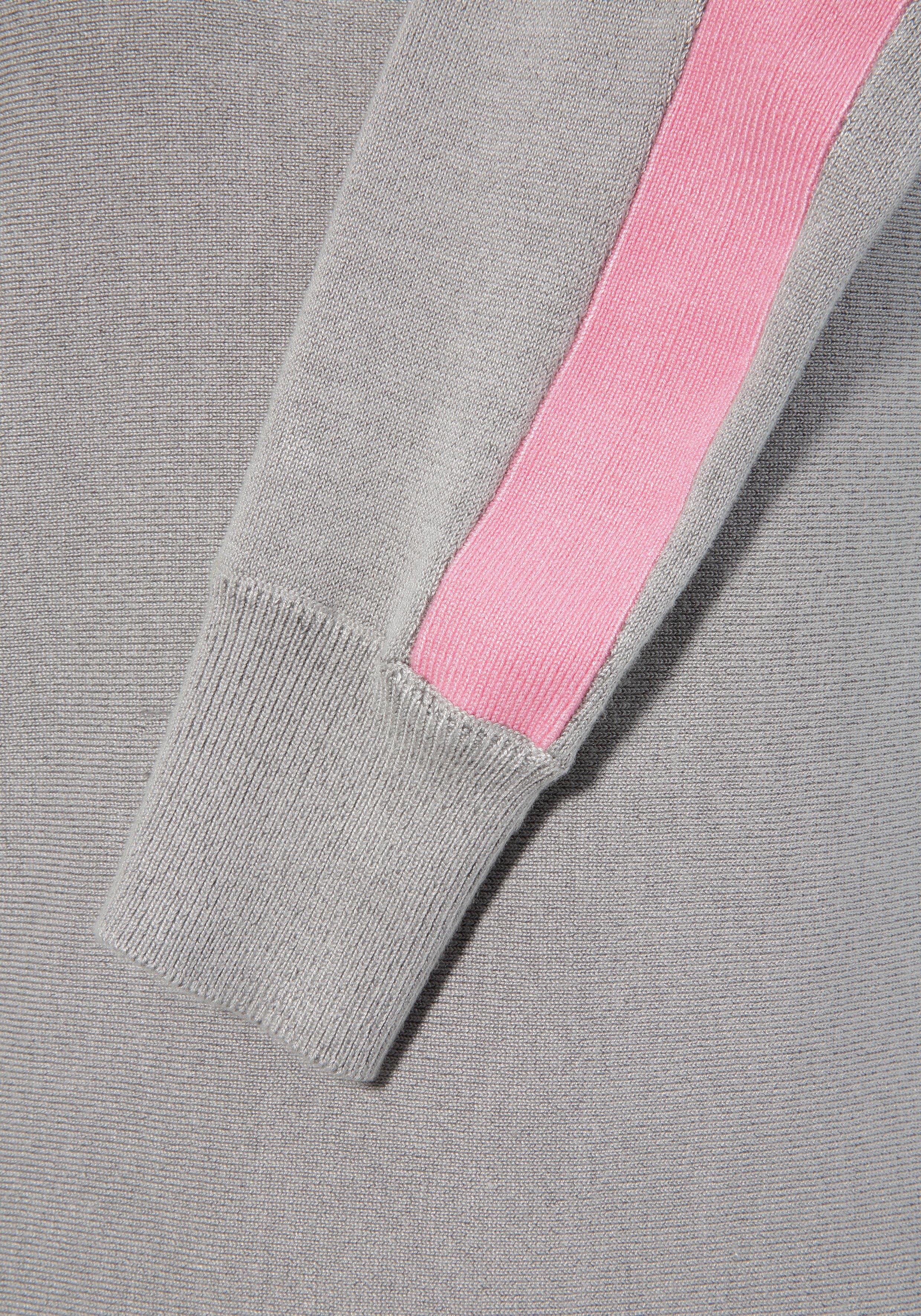 Laura Scott Lange trui met contraststrepen - nieuwe kleuren