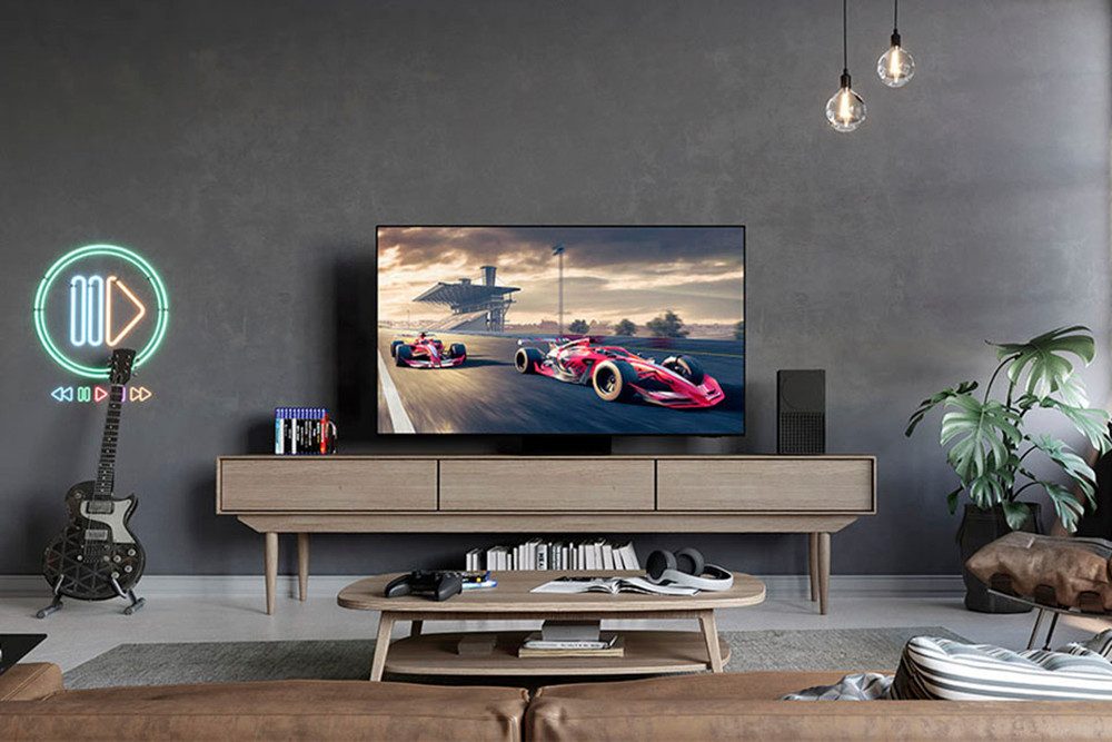 Samsung OLED-TV, 138 cm / 55", 4K Ultra HD, Smart TV, Neural Quantum 4K AI Gen2-processor, schitteringsvrij, tot 144Hz