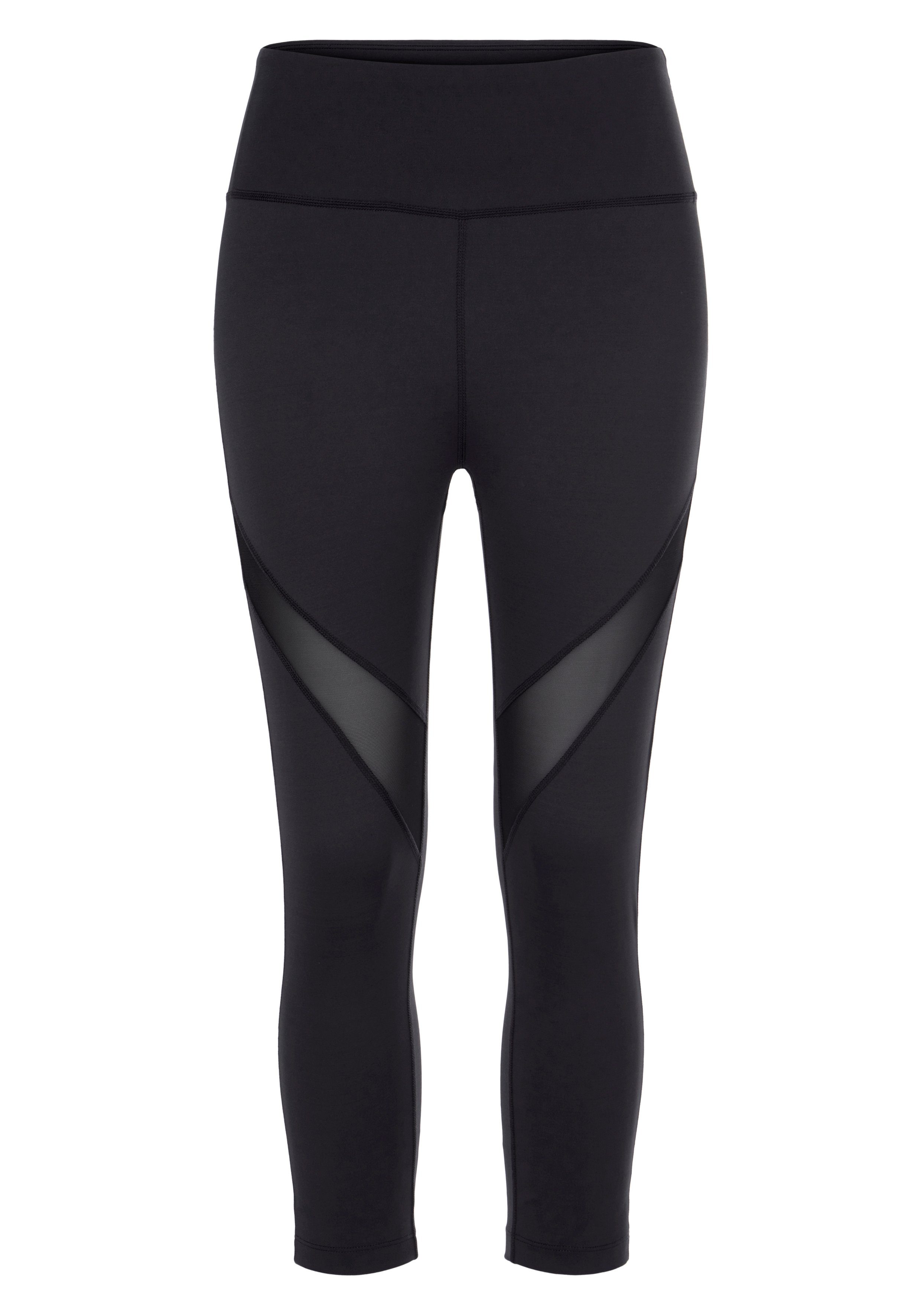 active by Lascana Caprilegging met kleine rimpeling, loungewear