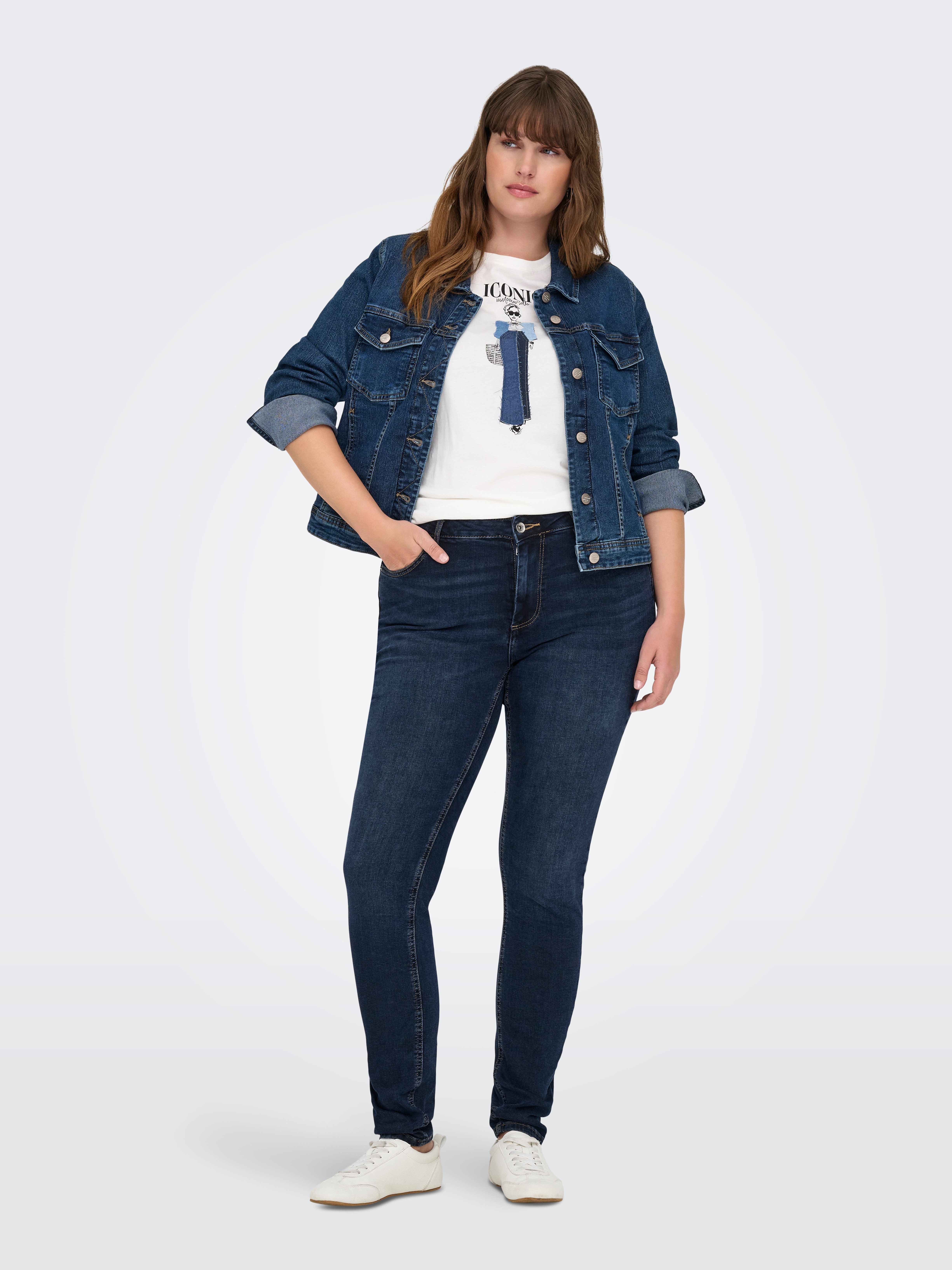 ONLY CARMAKOMA Skinny fit jeans CARWILLY REG SKINNY DNM REA2600