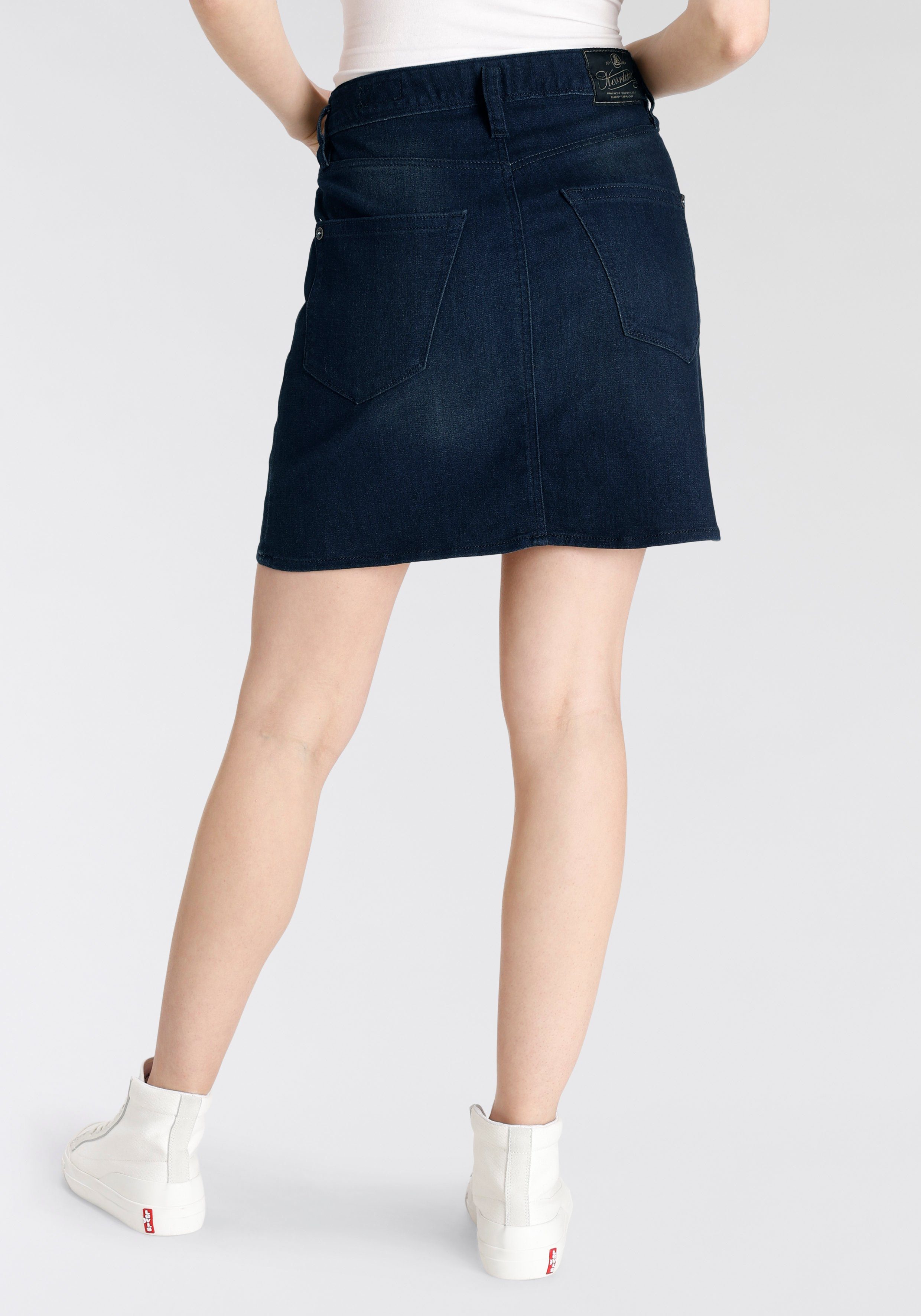Herrlicher Jeans rok Shyra denim smooth