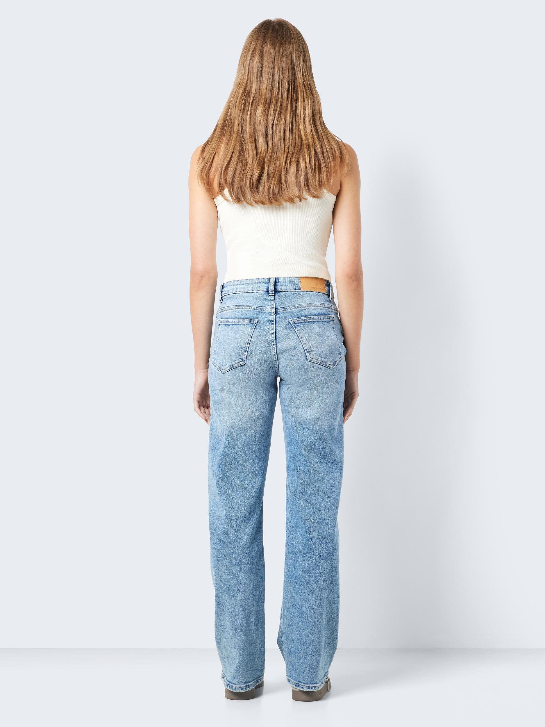 Noisy may Straight jeans NMYOLANDA NW WIDE JEANS AZ236LB NOOS