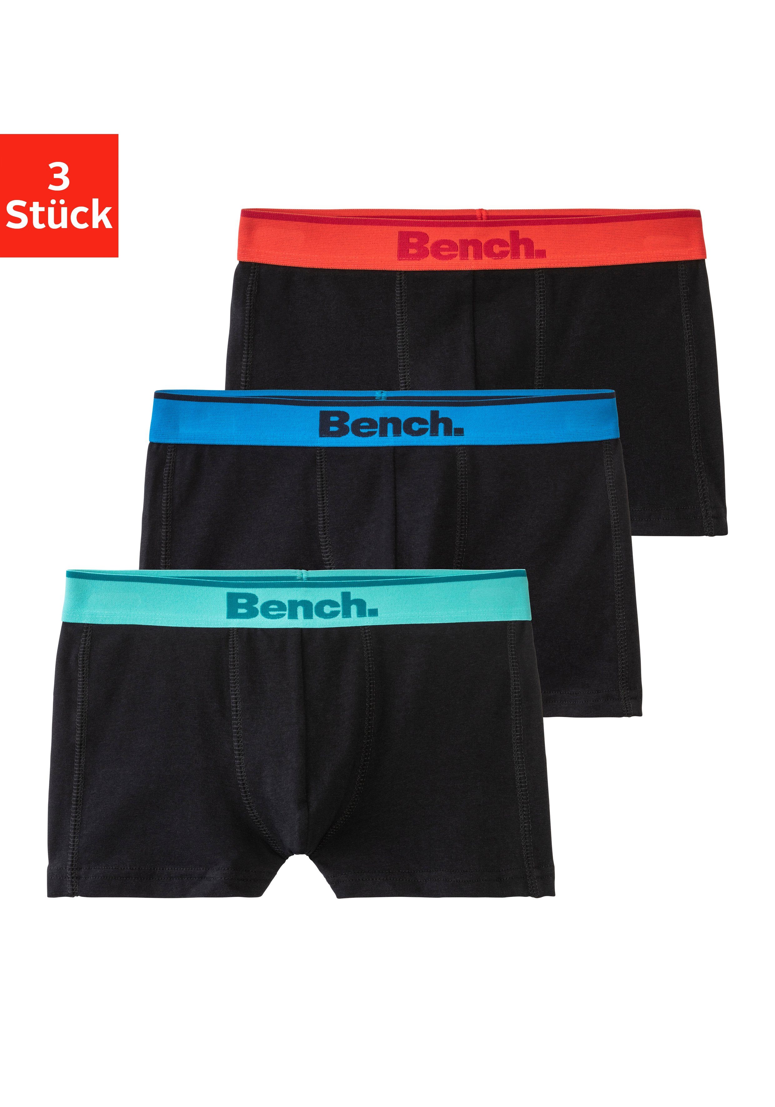 Bench. Boxershort met siernaden vooraan (set, 3 stuks)