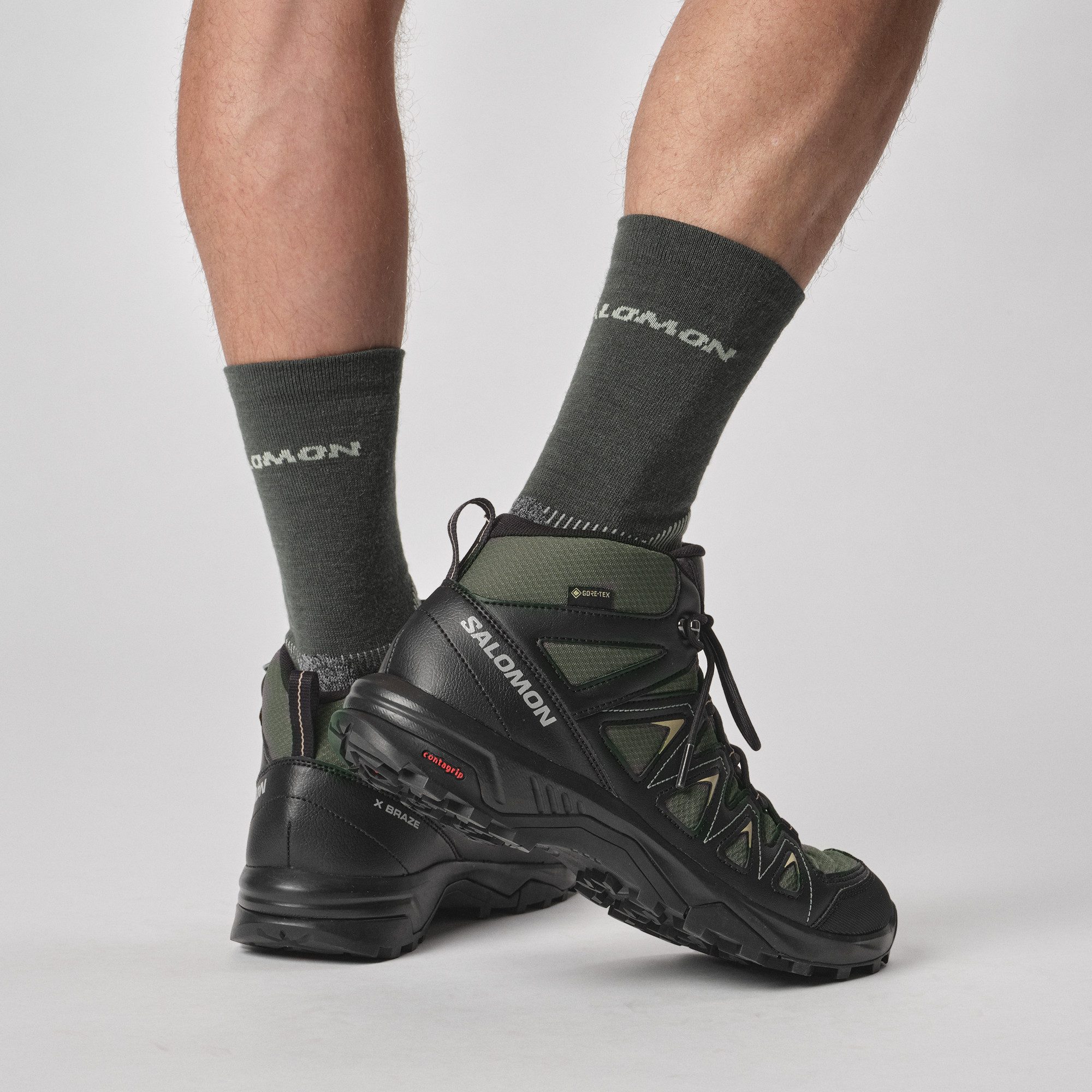Salomon Wandelschoenen X BRAZE MID GORE-TEX