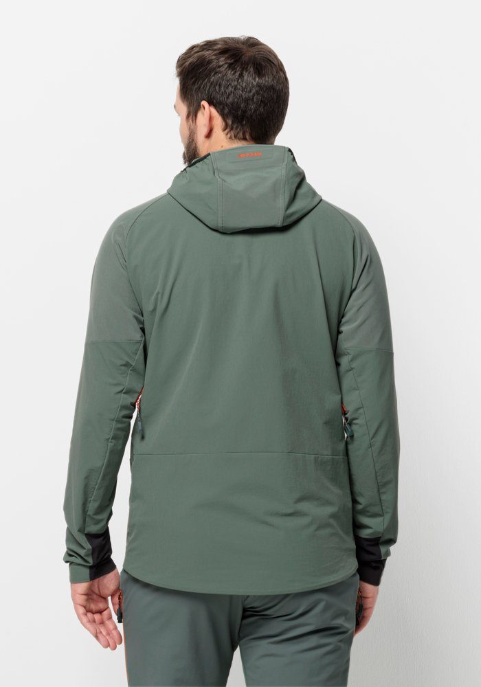 Jack Wolfskin Softshell-jack ALPSPITZE HOODY M