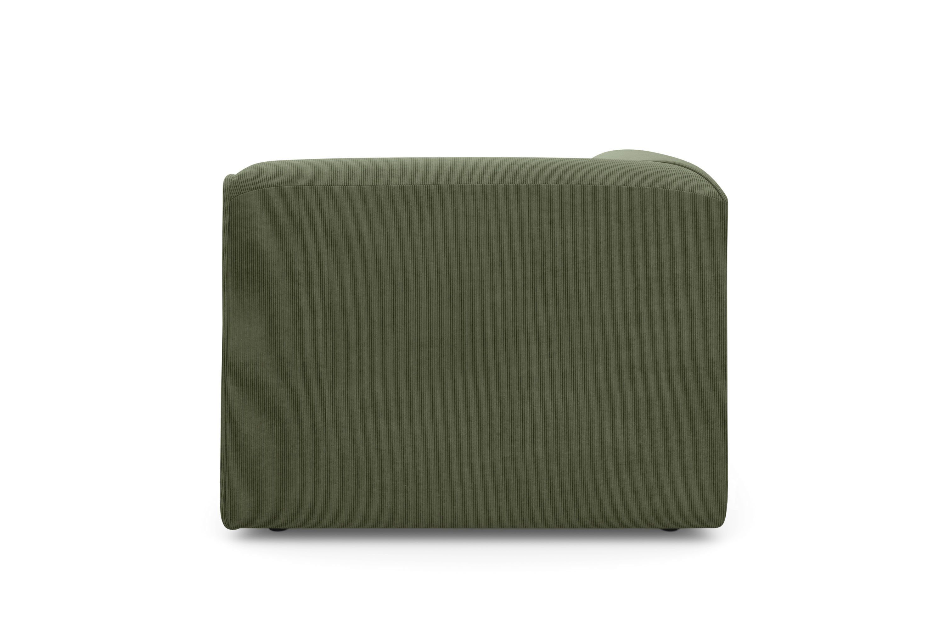 RAUM.ID Bank-hoekelement Merid, sofa-element, afmetingen B/D/H: 97/97/46 cm als module of apart te gebruiken, voor individuele samenstelling