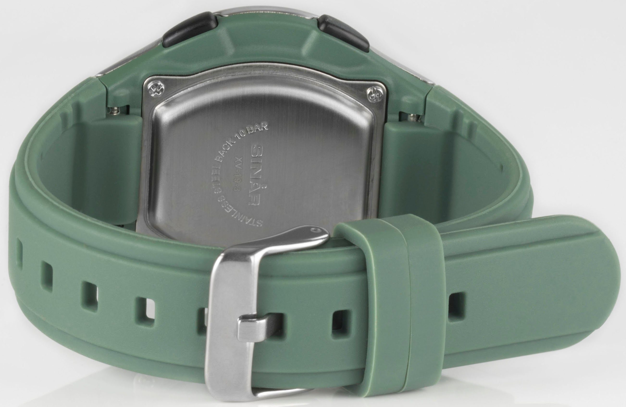SINAR Kwartshorloge XV-19-3 Horloge, herenhorloge, digitaal, datum