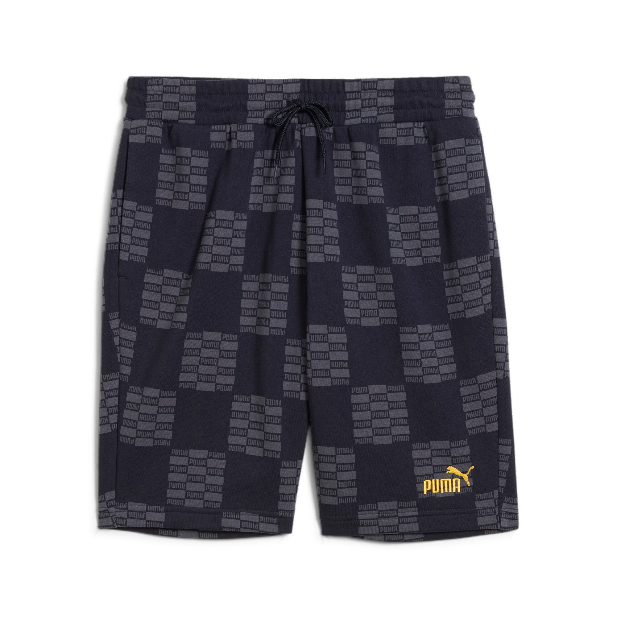 PUMA Trainingsshort UNITED AOP SHORTS 10" TR heren sportshorts maat S blauw