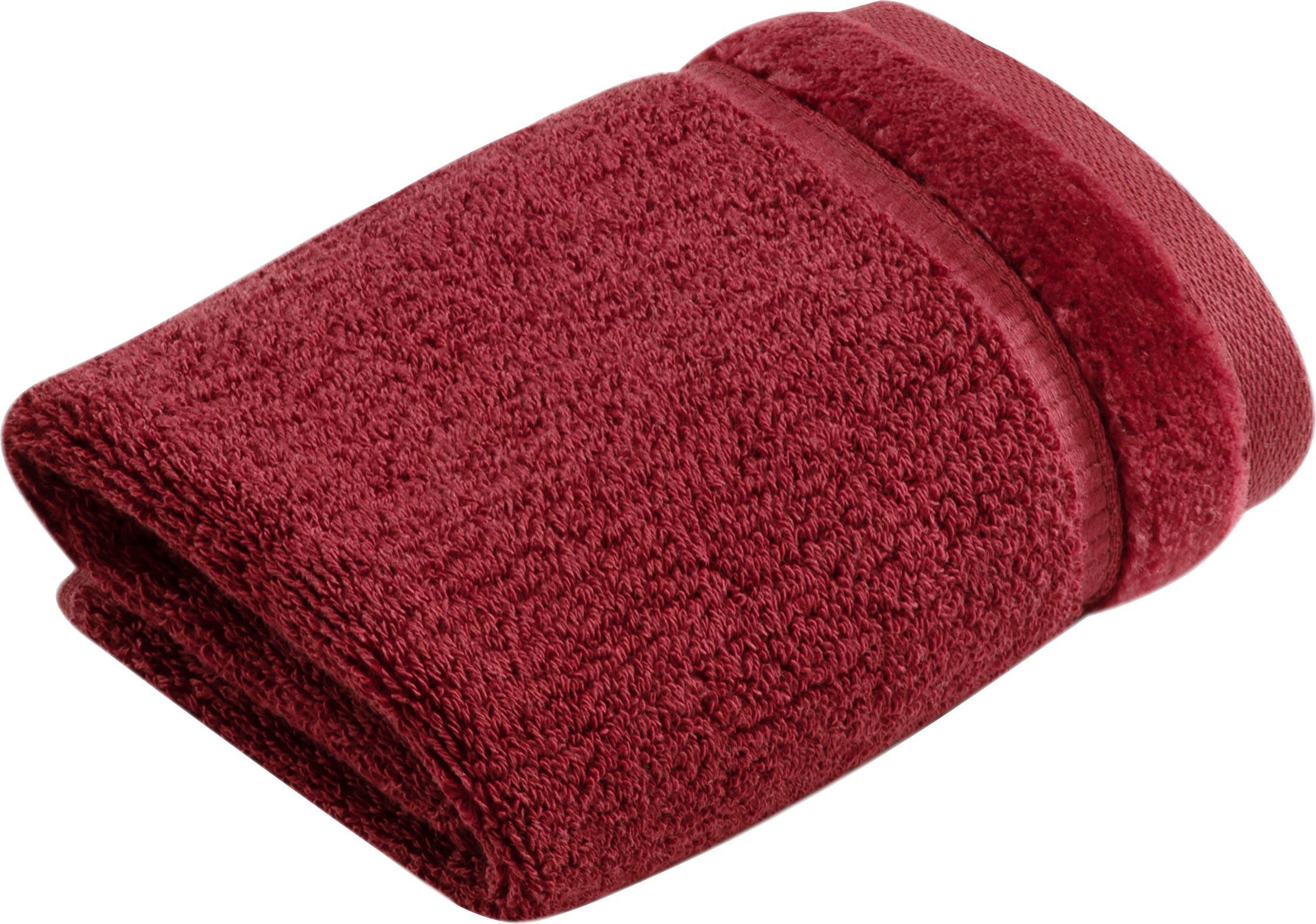 Vossen Waslapje Pure Washand in set, katoen & VEGAN, met elegante veloursrand (3 stuks)