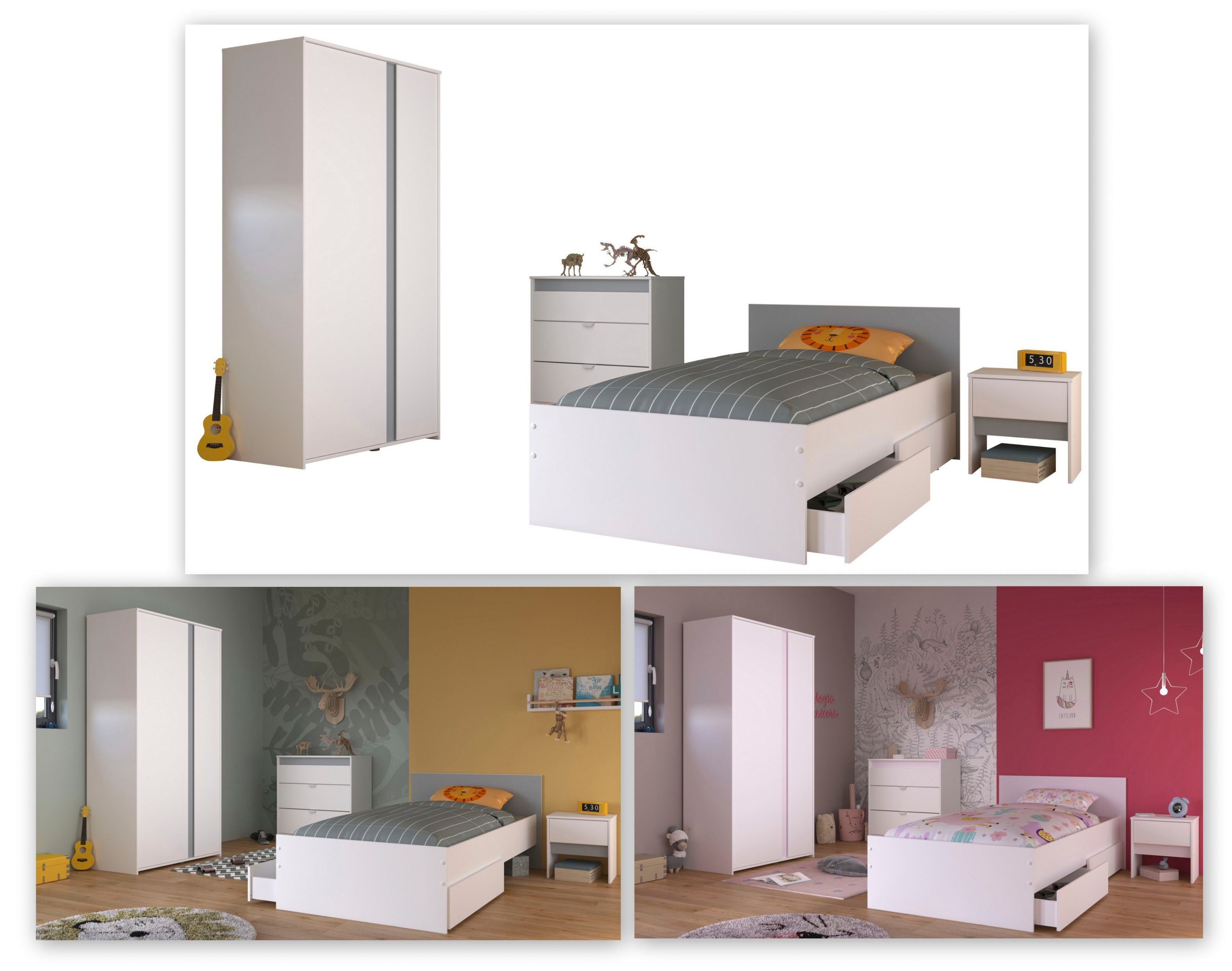 Parisot Tienerkamerset Pirouette (set, 5-delig)