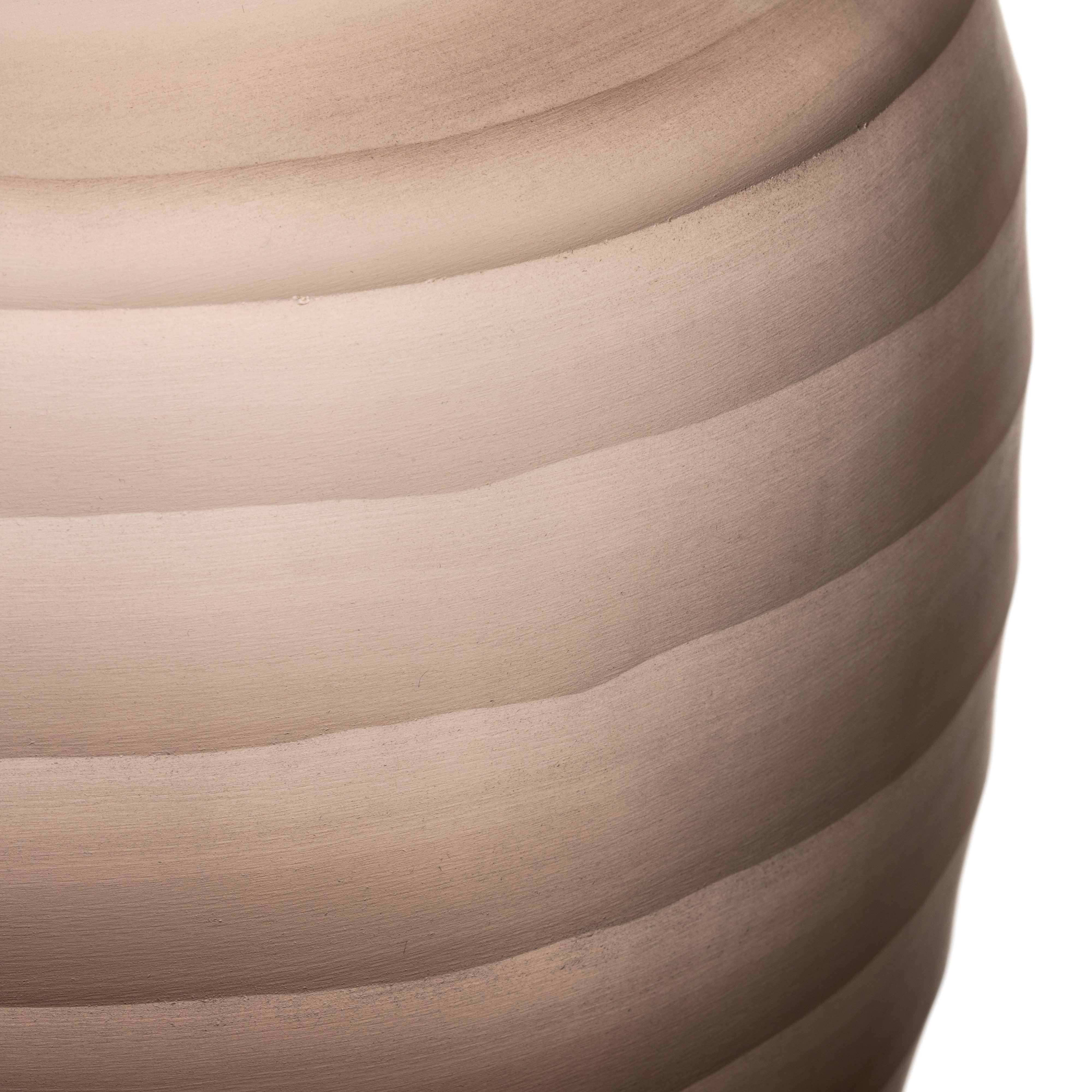 LEONARDO Tafelvaas Decoratieve vaas BELLAGIO uit glas, beige, handgemaakt (1 stuk)