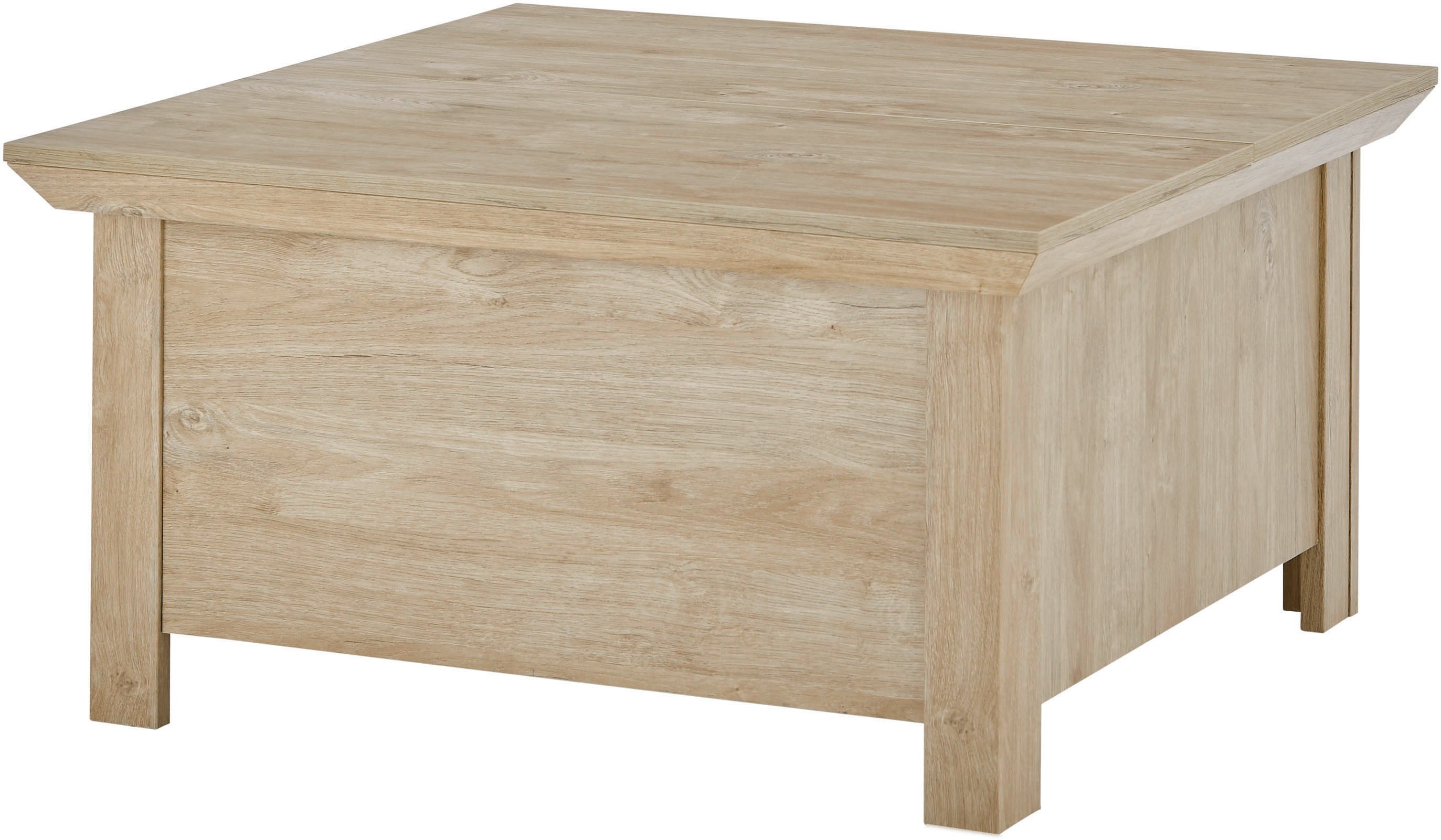 Home affaire Salontafel Cornwall, bijzettafel in landelijke stijl, salontafel, eiken decor (1 stuk)