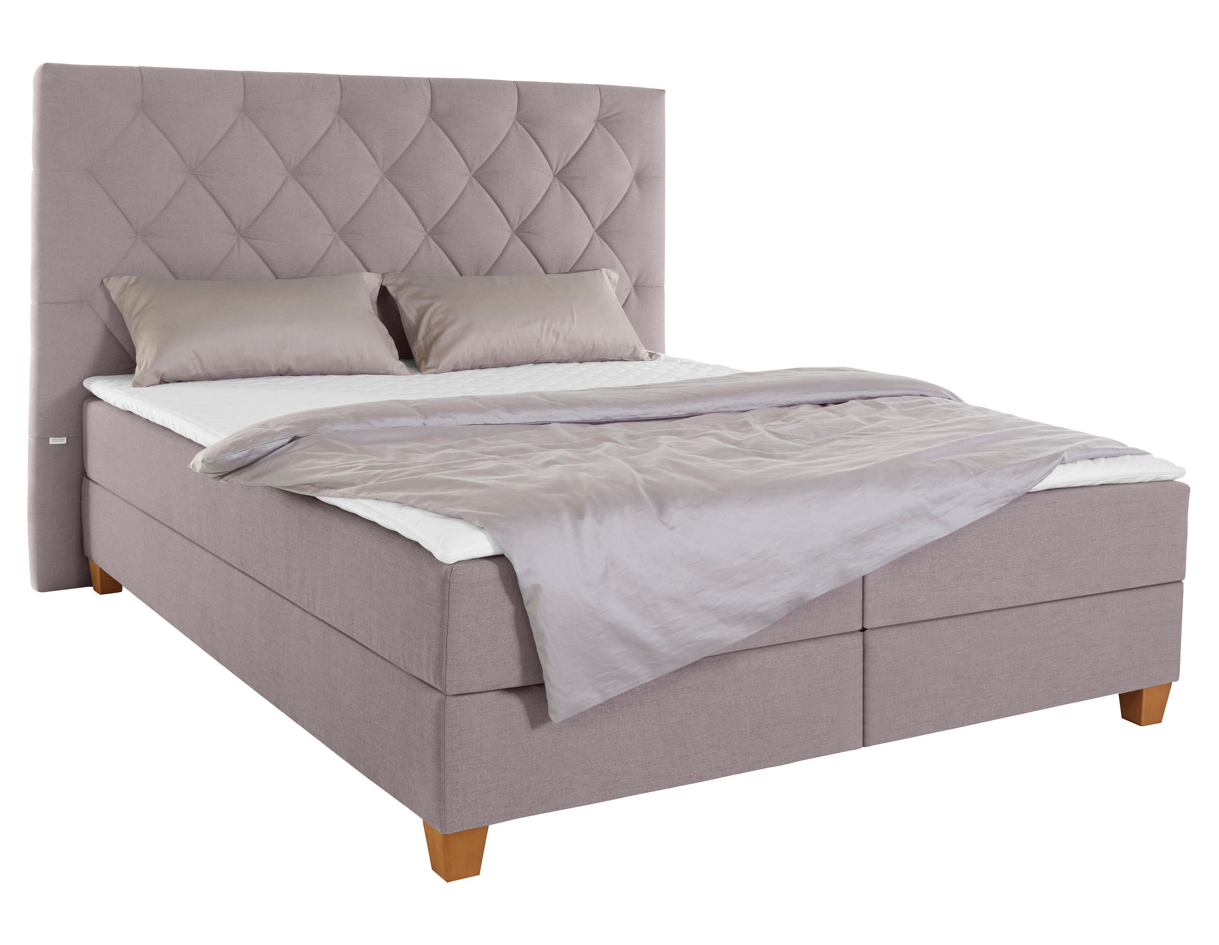 Guido Maria Kretschmer Home&Living Boxspring Harmones hoog in 3 breedten, hardheid ook gemengd met elk 1 matras in h2 en h3