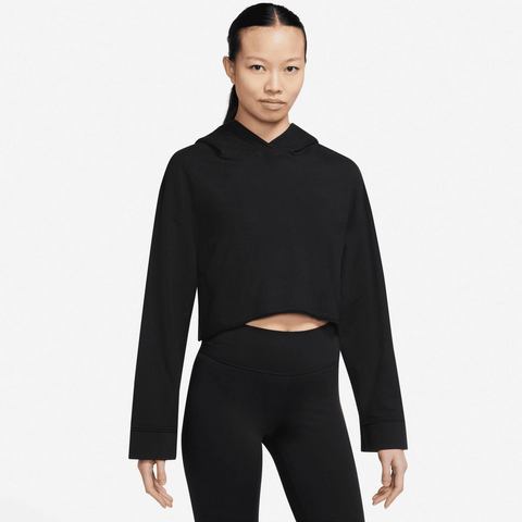 NU 20% KORTING: Nike Sweatshirt Yoga Luxe Women's Cropped Fleece Hoodie