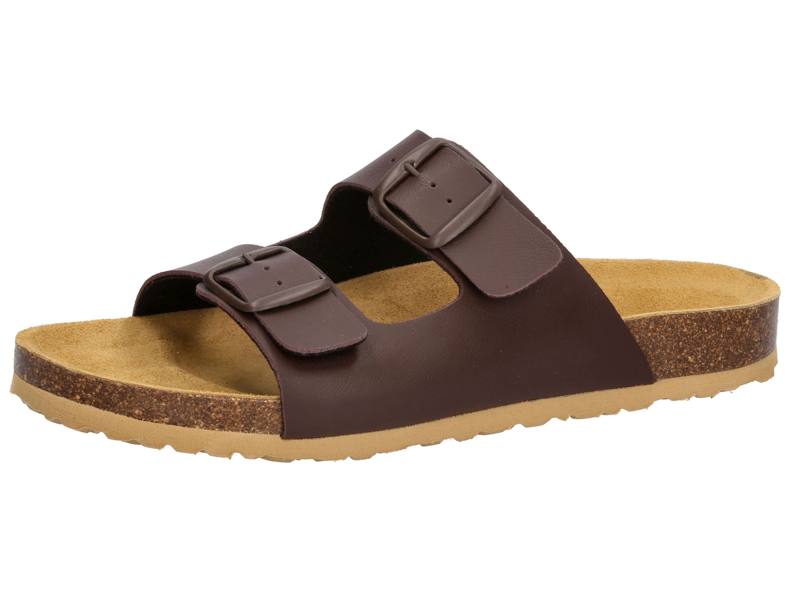 Lico Slippers Bioline Man heren sandalen & slippers maat 43 bruin