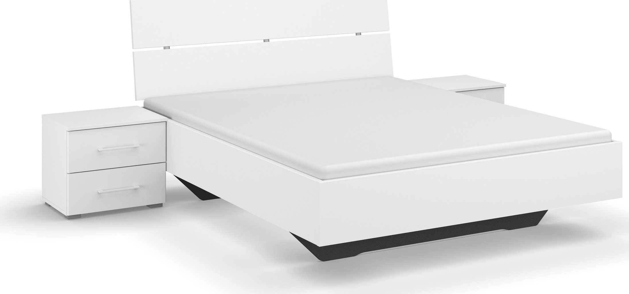 Slaapkamerserie Compleet slaapkamer Challenger (Set van 4 delen) Kast 2 breedtes, bed 3 breedtes, 2 nachttafels MADE IN GERMANY