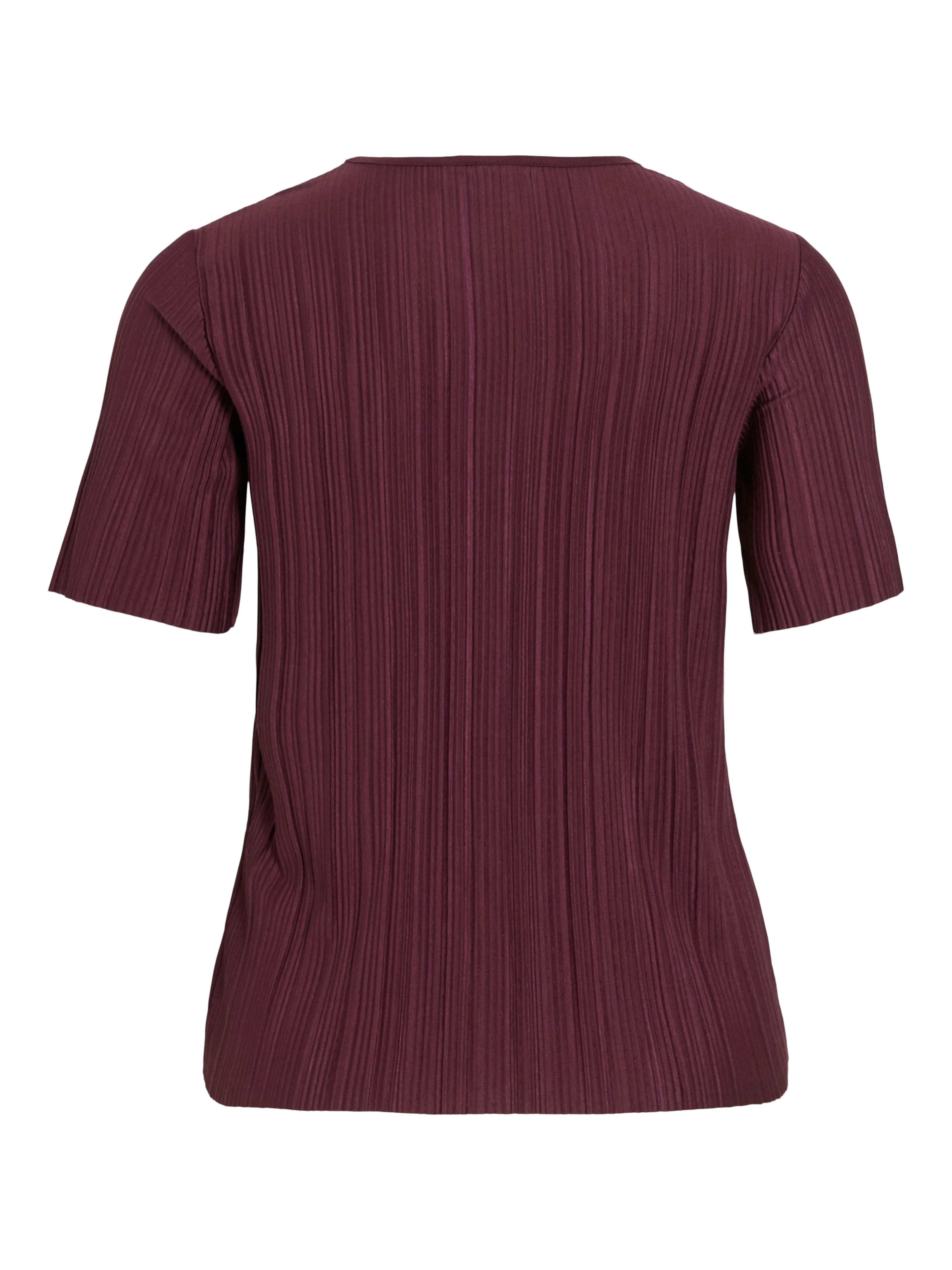 Vila Shirt met korte mouwen VIPLISA O-NECK S/S TOP - NOOS