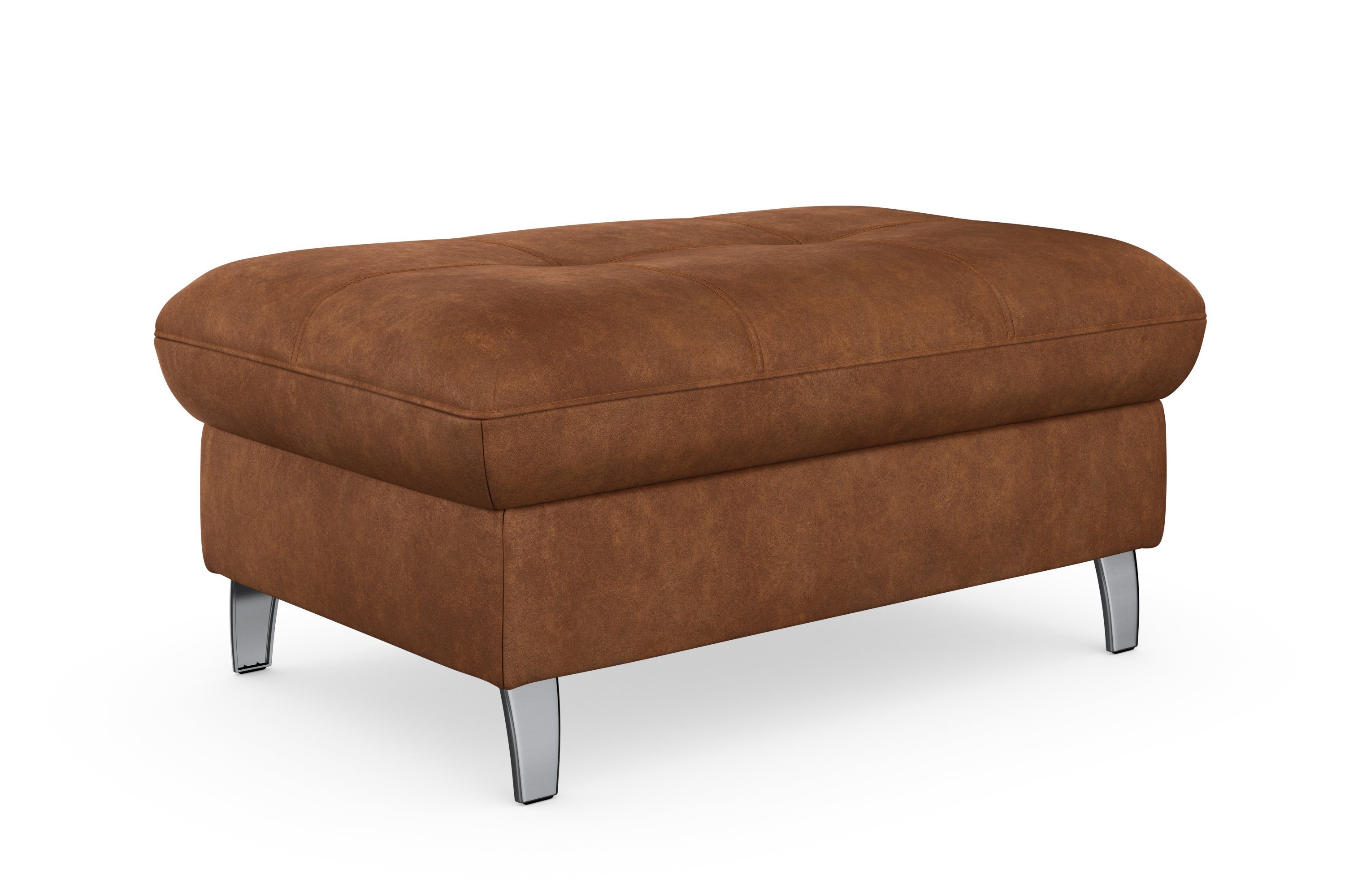 sit&more Hocker met bergruimte Maggiore met bergruimte en moderne metalen poten