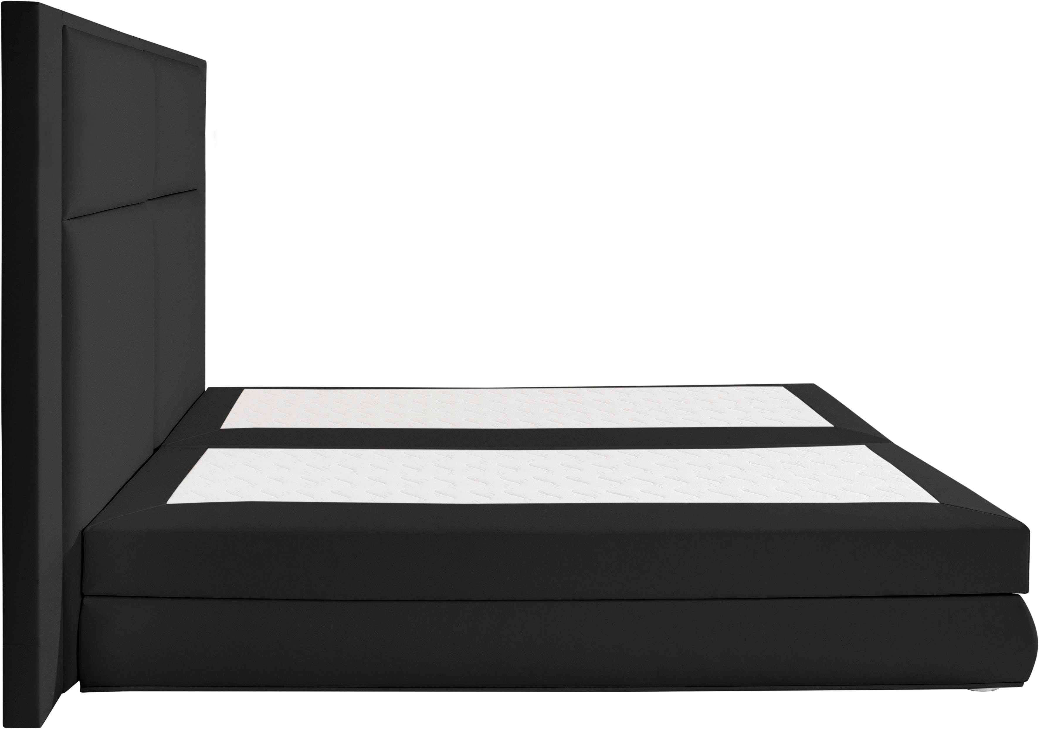 COLLECTION AB Boxspring Copenhagen inclusief bedkist, topmatras, naar keuze met ledverlichting