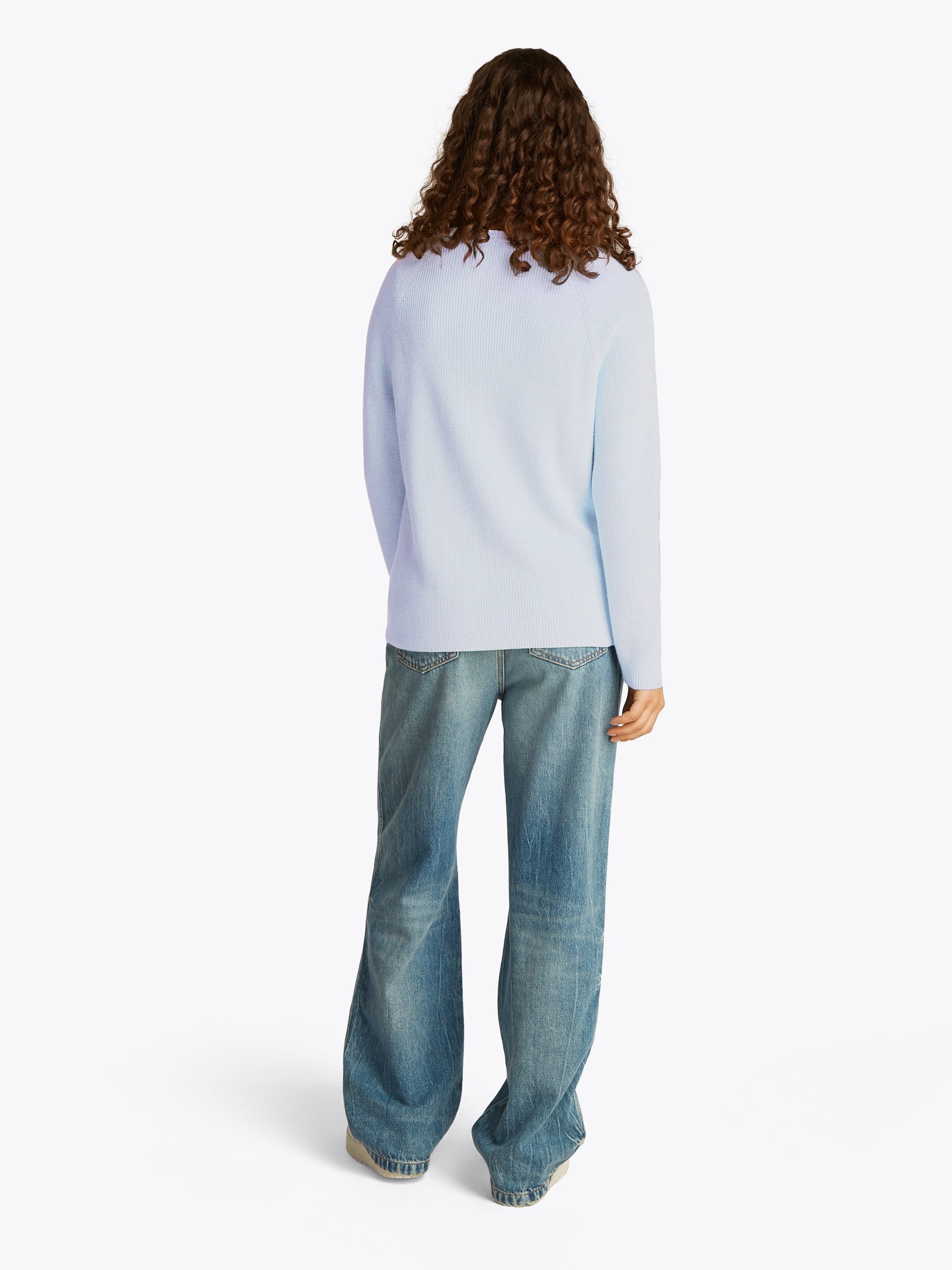 Tommy Hilfiger Gebreide trui CO CARDI STITCH V-NK LS