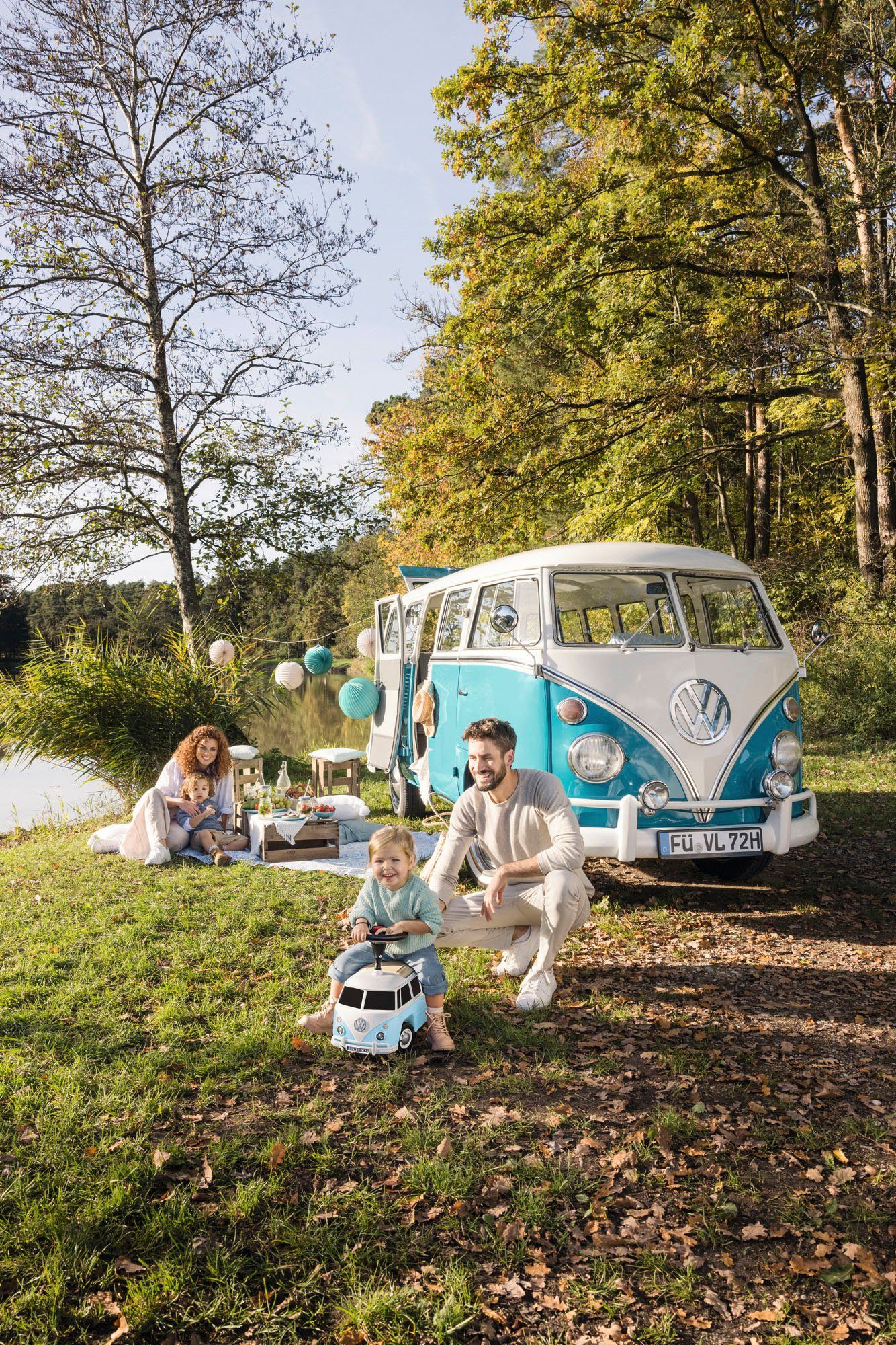 BIG Loopauto Baby VW T1 Made in Germany