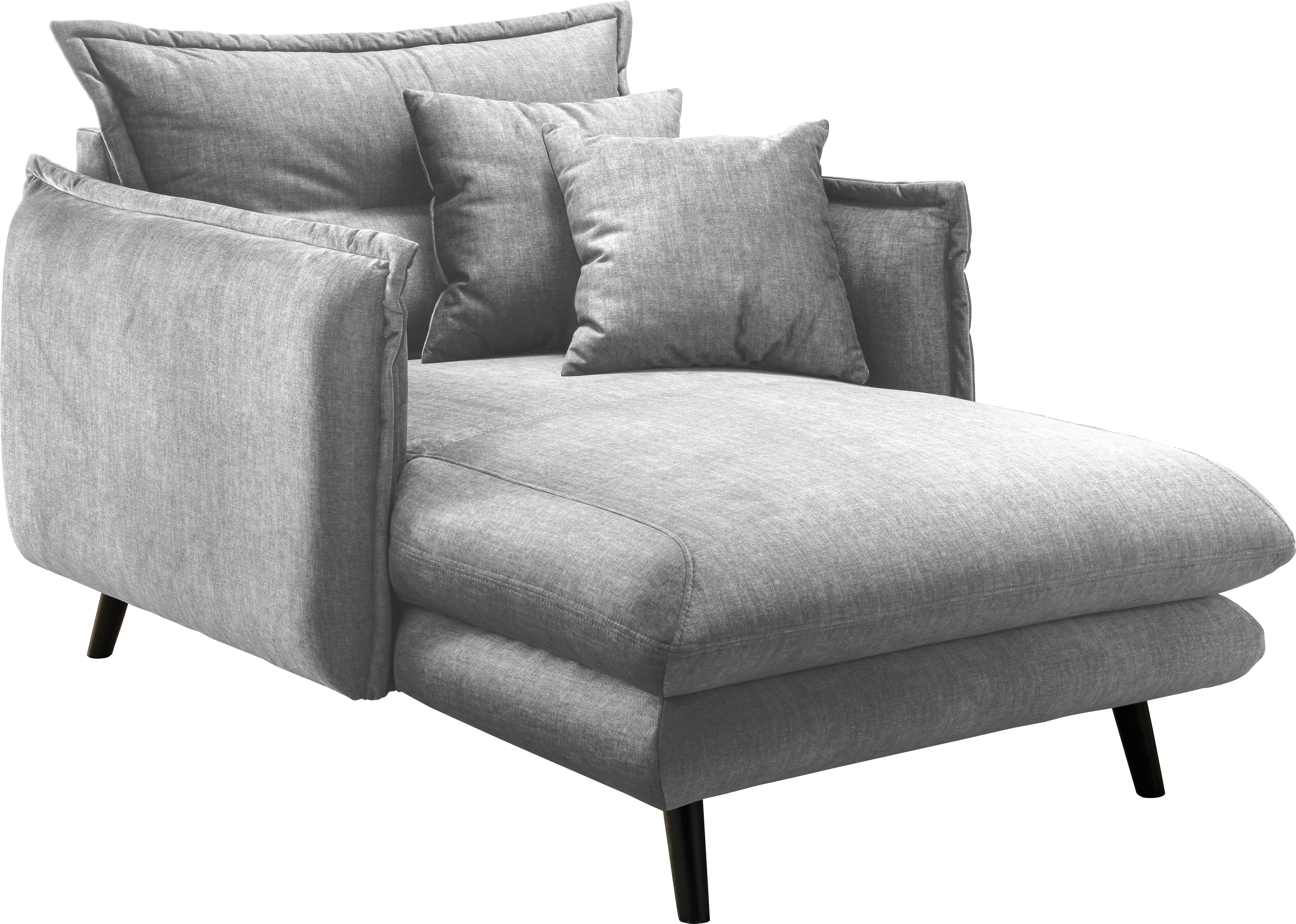 INOSIGN Loveseat LAZIO moderne fauteuil met een comfortabele bekleding, 2 stuks decoratieve sierkussens