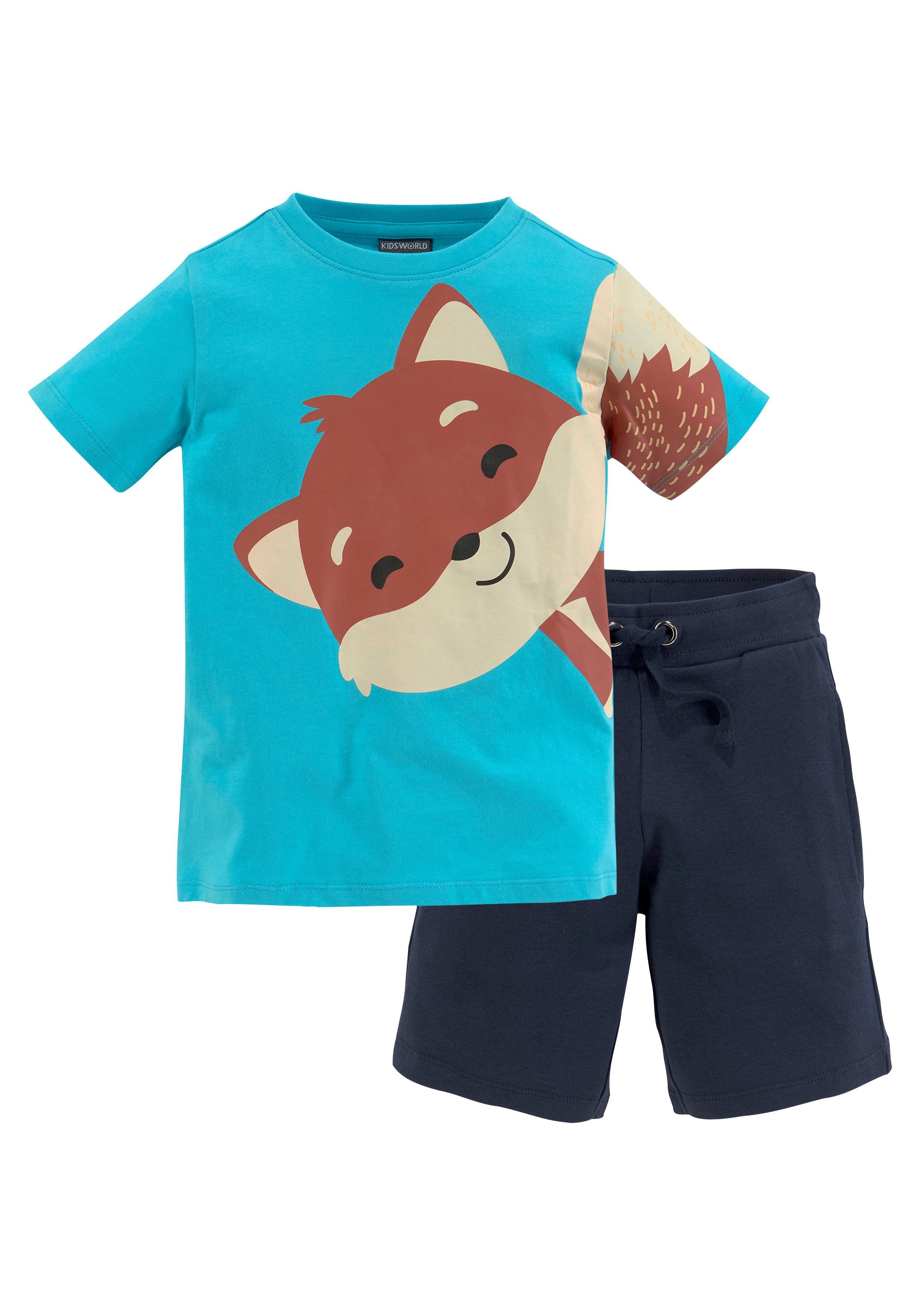 KIDSWORLD Shirt & broek Vos (voordeelset, 2-delig)