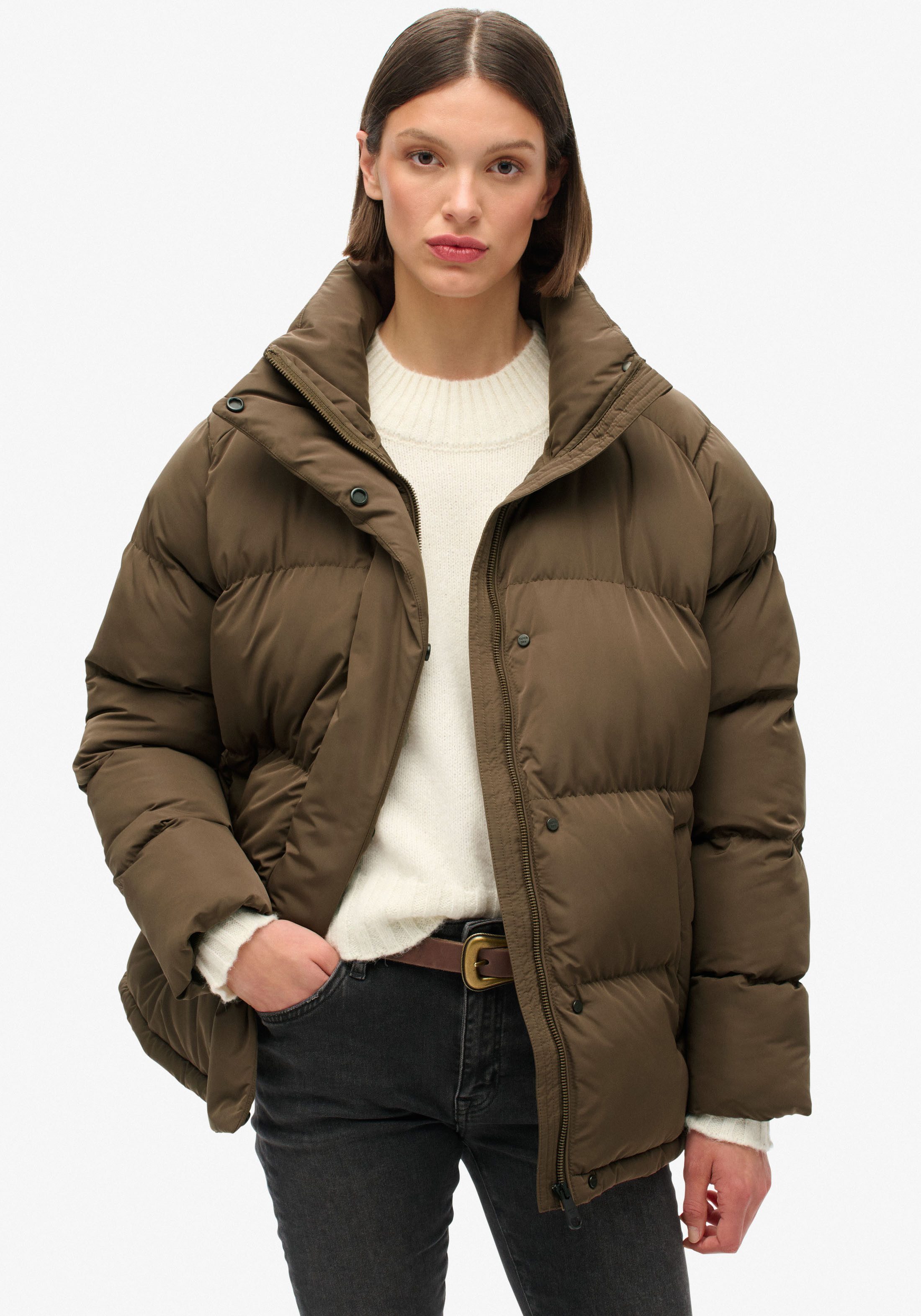 Superdry Gewatteerde jas MID LENGTH PUFFER JACKET