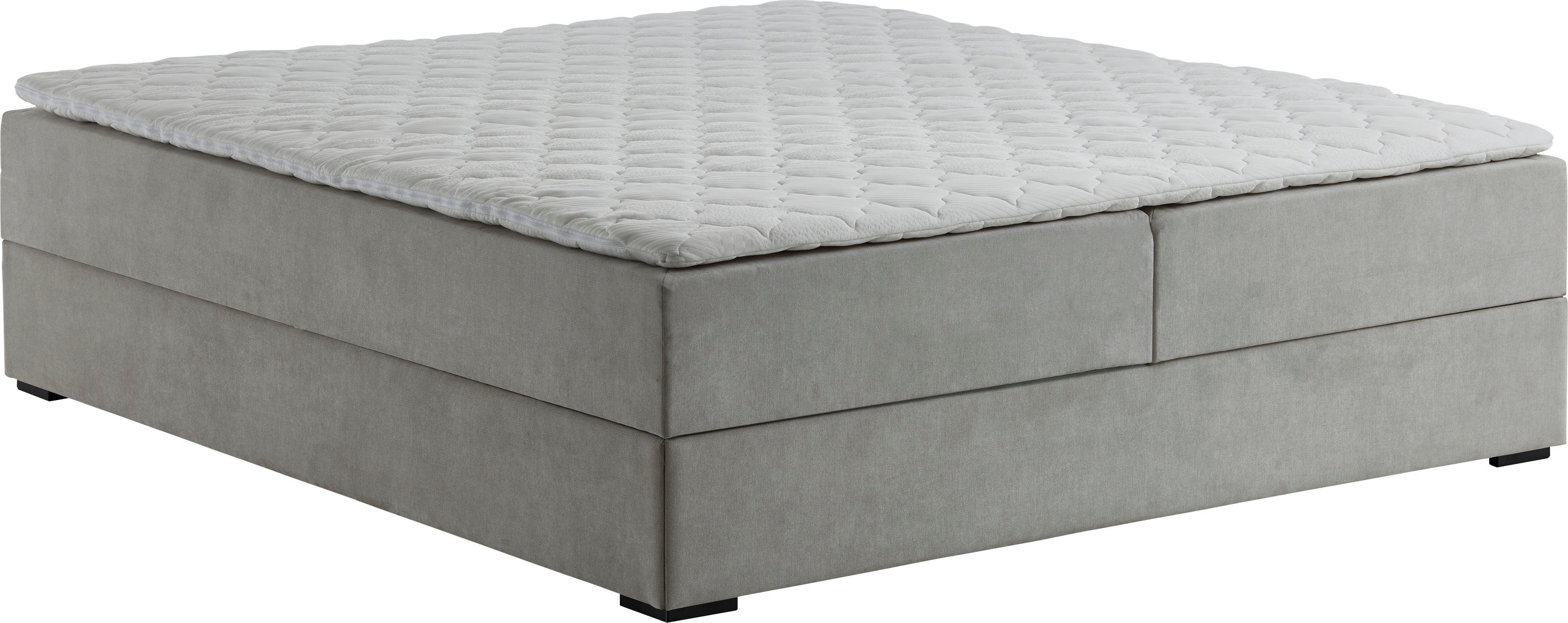 ATLANTIC home collection Boxspring Lucy zonder hoofdbord, vrij plaatsbaar, met bedkist