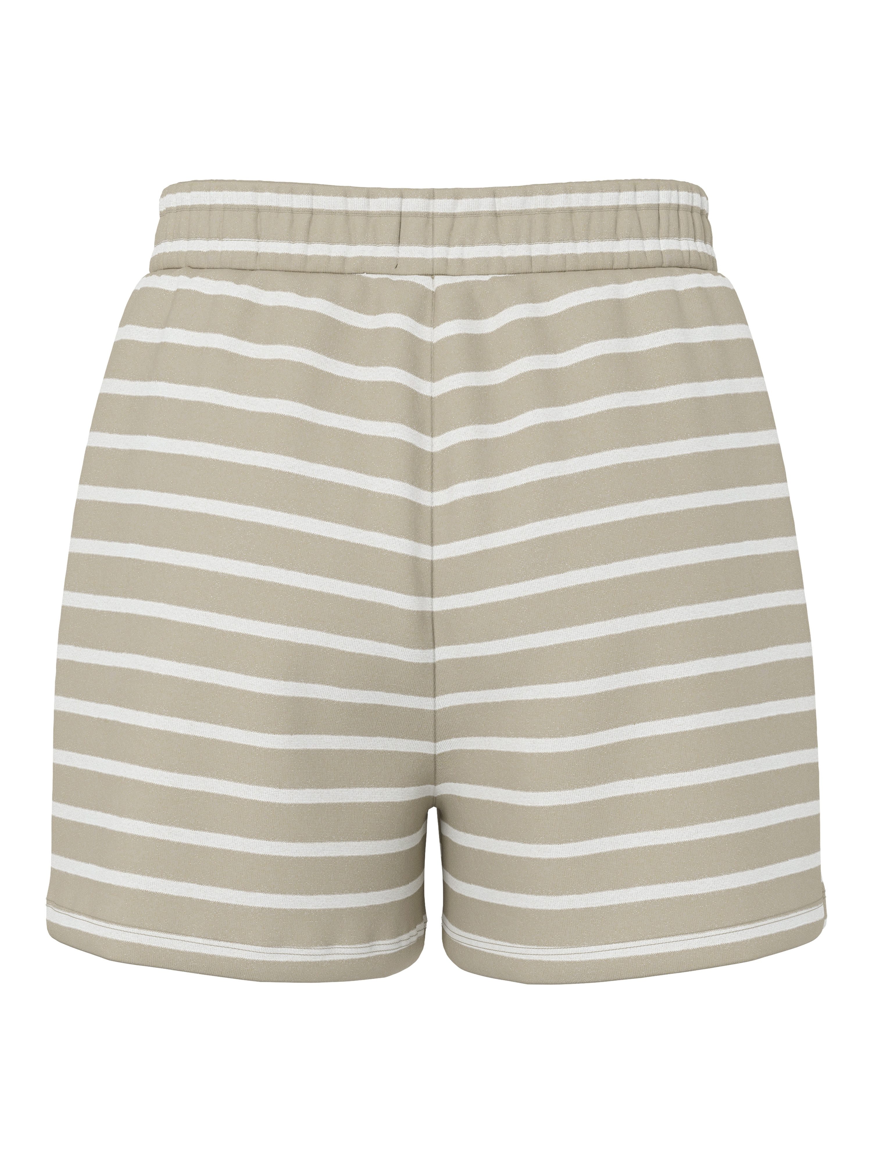 pieces Sweatshort PCCHILLI SUMMER HW SHORTS STRIPE NOOS BC
